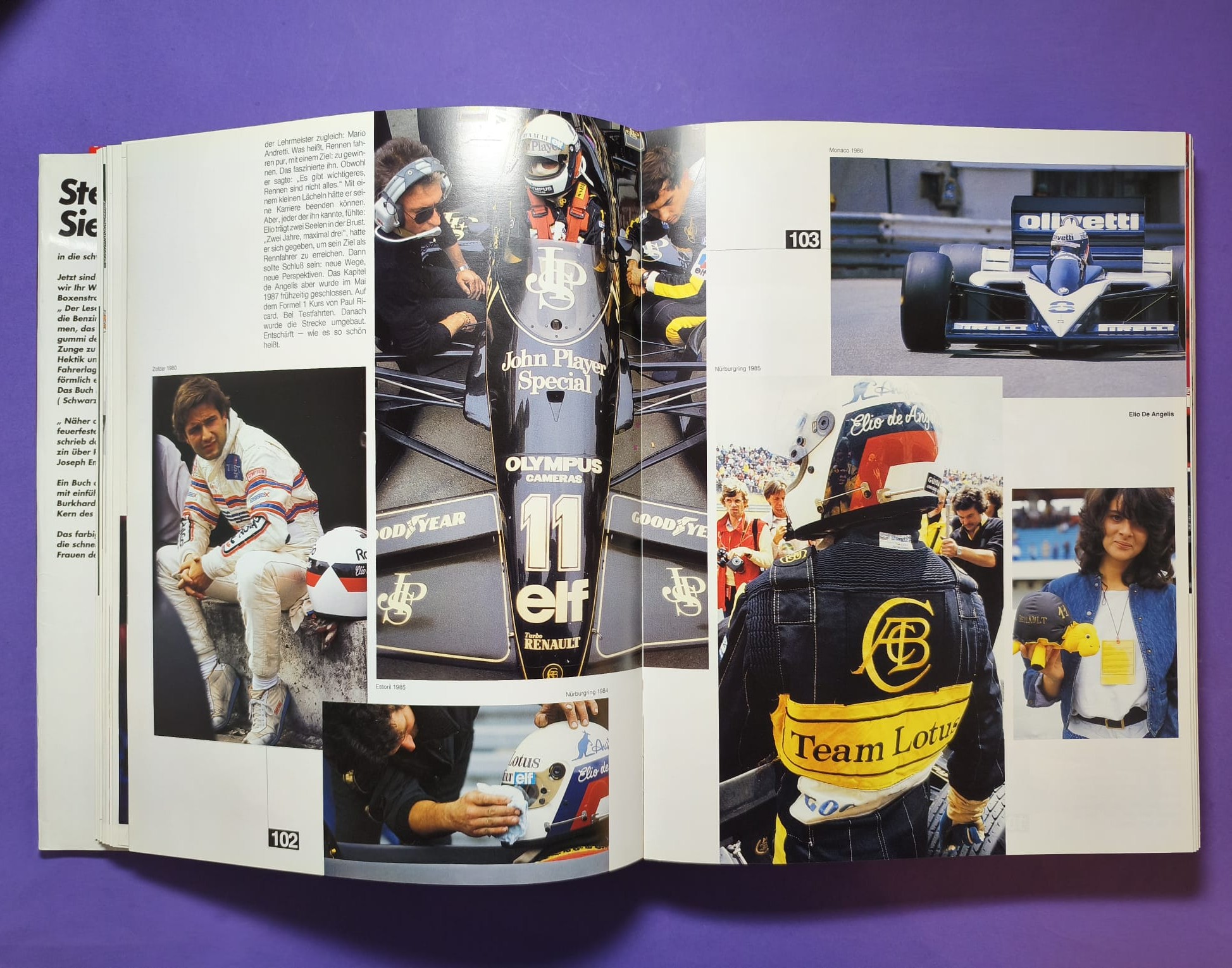 altes dickes großes TOP Buch 180 Rennfahrer, Formel 1, 3, Indy, Nascar, Lauda, Berger, Gartner, Senna,.. 381 Seiten