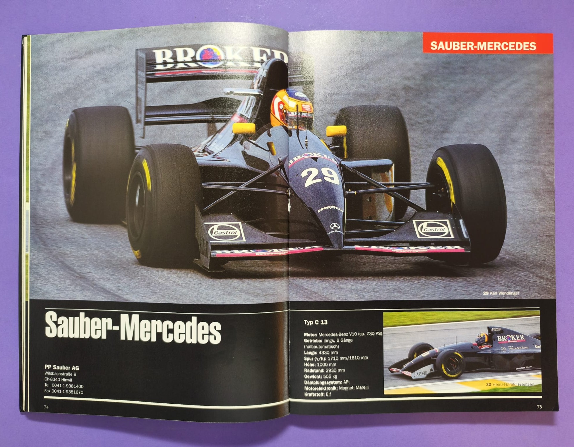 altes Buch, GRAND PRIX 1994, Live Miterlebt, Formel 1, Ayrton Senna Williams, Michael Schumacher Benetton, Ratzenberger Simtek,..