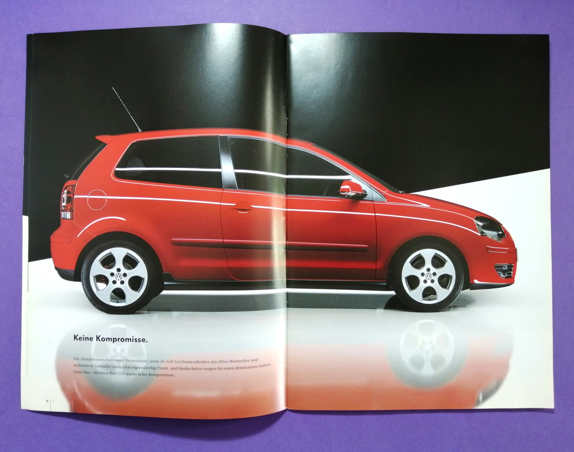 Original Autoprospekt, VW Polo GTI