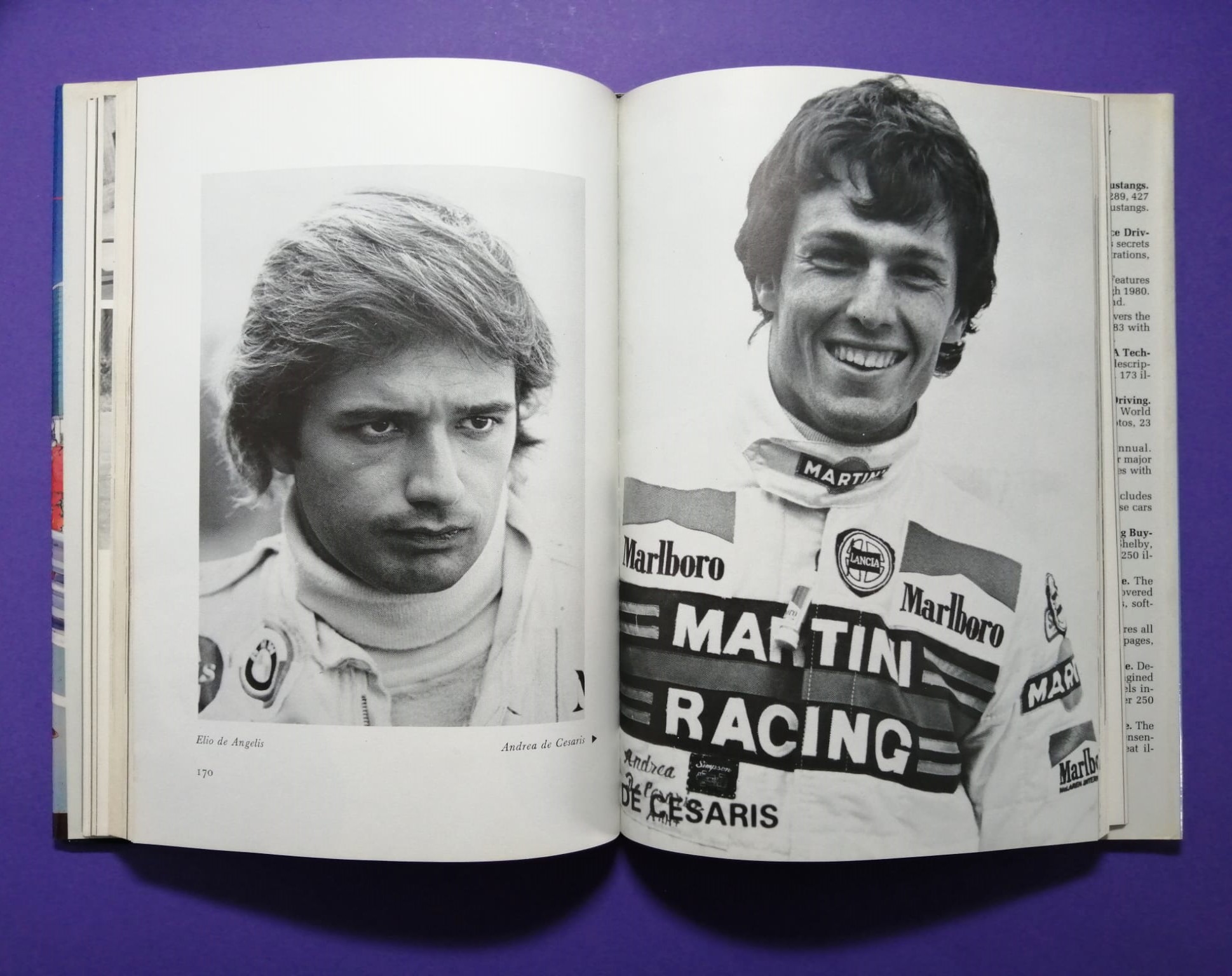 altes Buch Niki Lauda The New Formula One, A Turbo Age, BMW, Ferrari, G. Villeneuve, E. de Angelis, A. de Cesaris, M. Winkelhock, Österreichring,.. Englisch