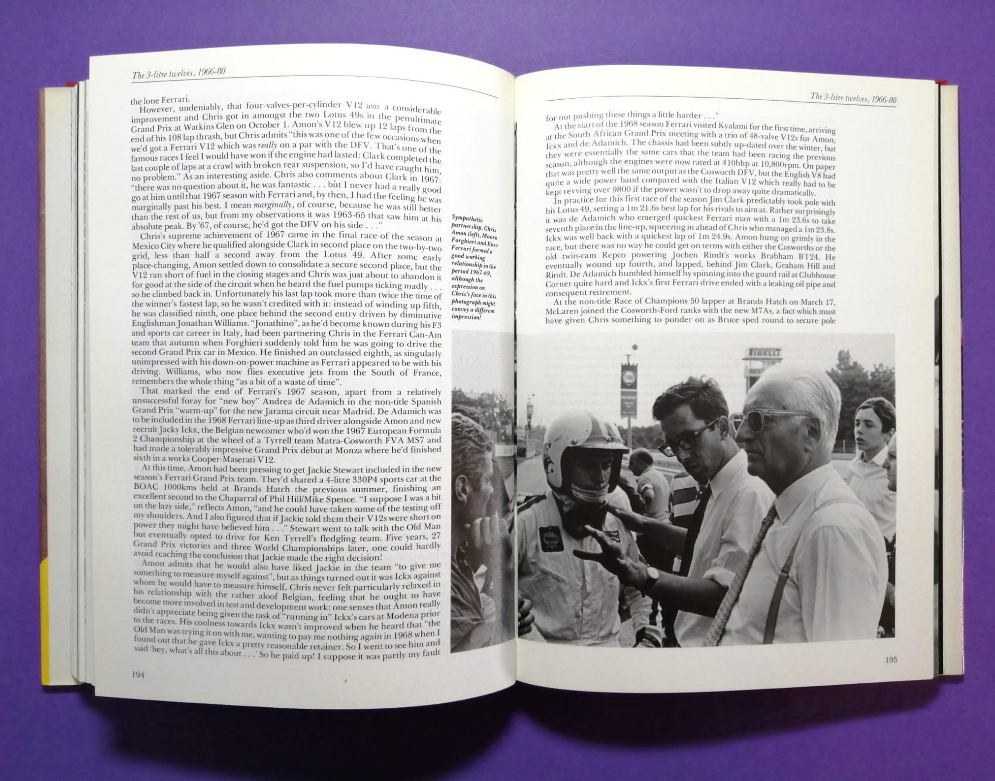 altes Buch, Ferrari, The Grand Prix Cars, 1948-1988, Formel 1, 352 Seiten, Englisch!
