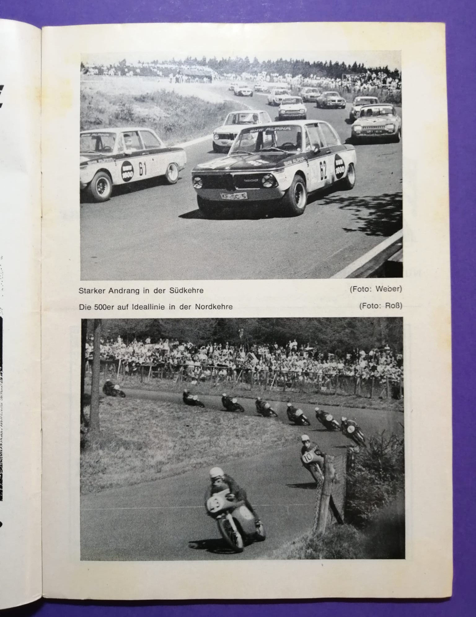 RARITÄT! altes Rennprogramm, 500km Eifelpokal Rennen Nürburgring 1970, DRM, Porsche,.. Formel V, Helmut Koinigg McNamara, Motorräder, BMW Alpina,..