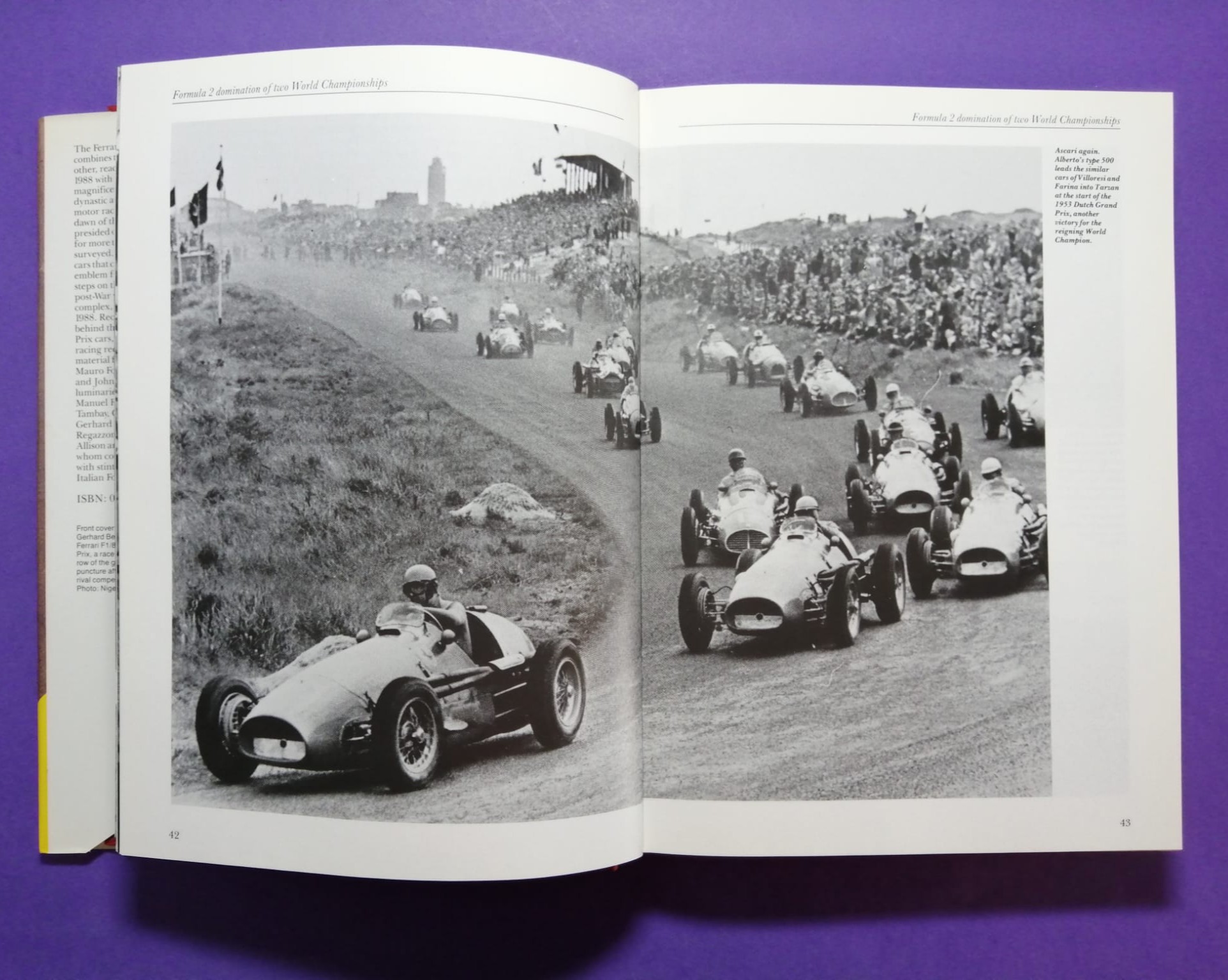 altes Buch, Ferrari, The Grand Prix Cars, 1948-1988, Formel 1, 352 Seiten, Englisch!