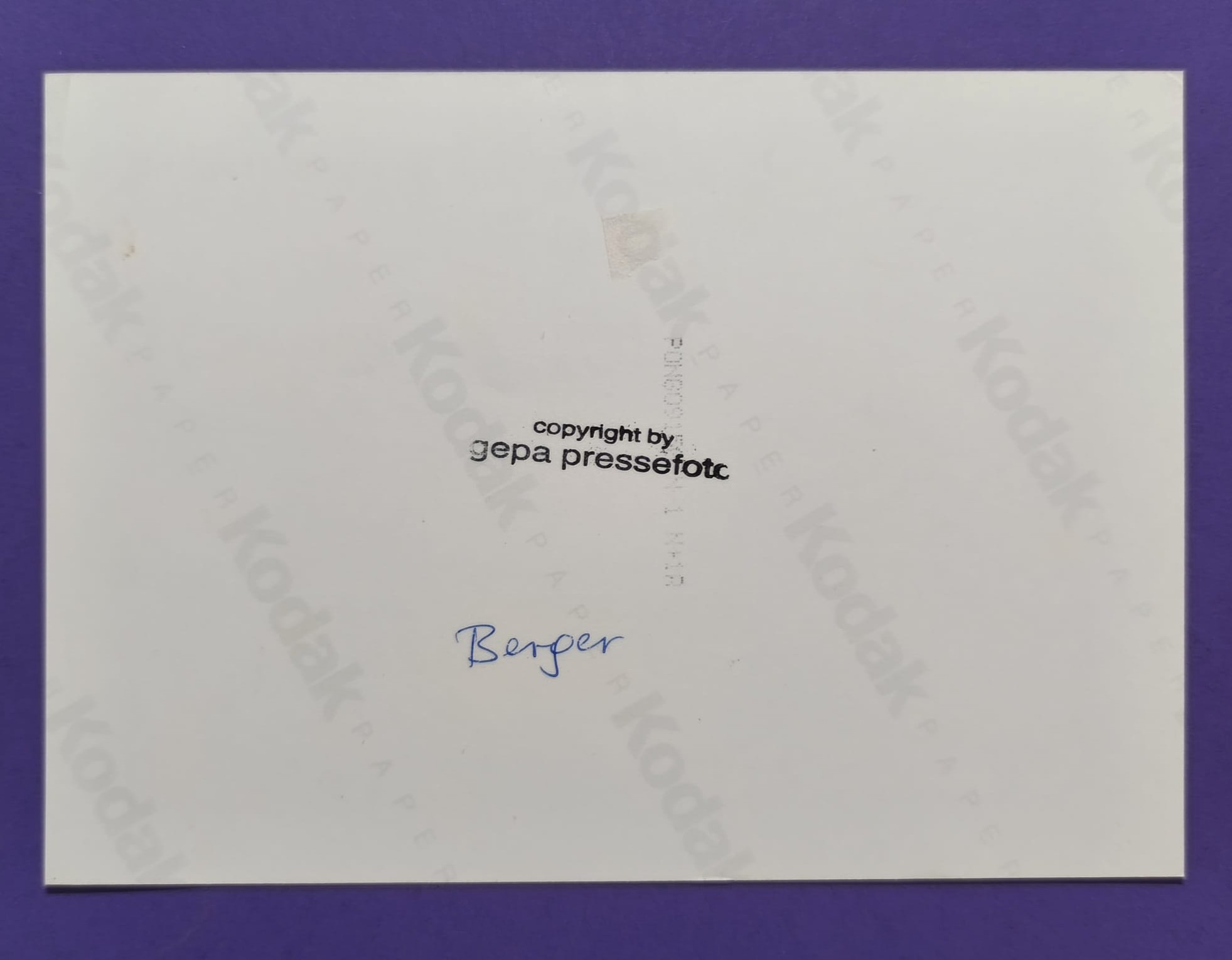 altes Pressefoto, Gerhard Berger, Ferrari, Formel 1 Grand Prix 1993, 13x18cm