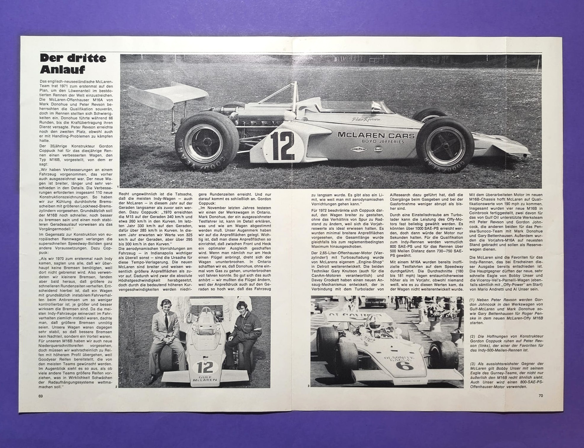 RARITÄT! altes Poster, Formel 2 Hockenheimring 1971, Niki Lauda STP March, Francois Cevert Tecno, Ronnie Peterson,.. 28x40cm