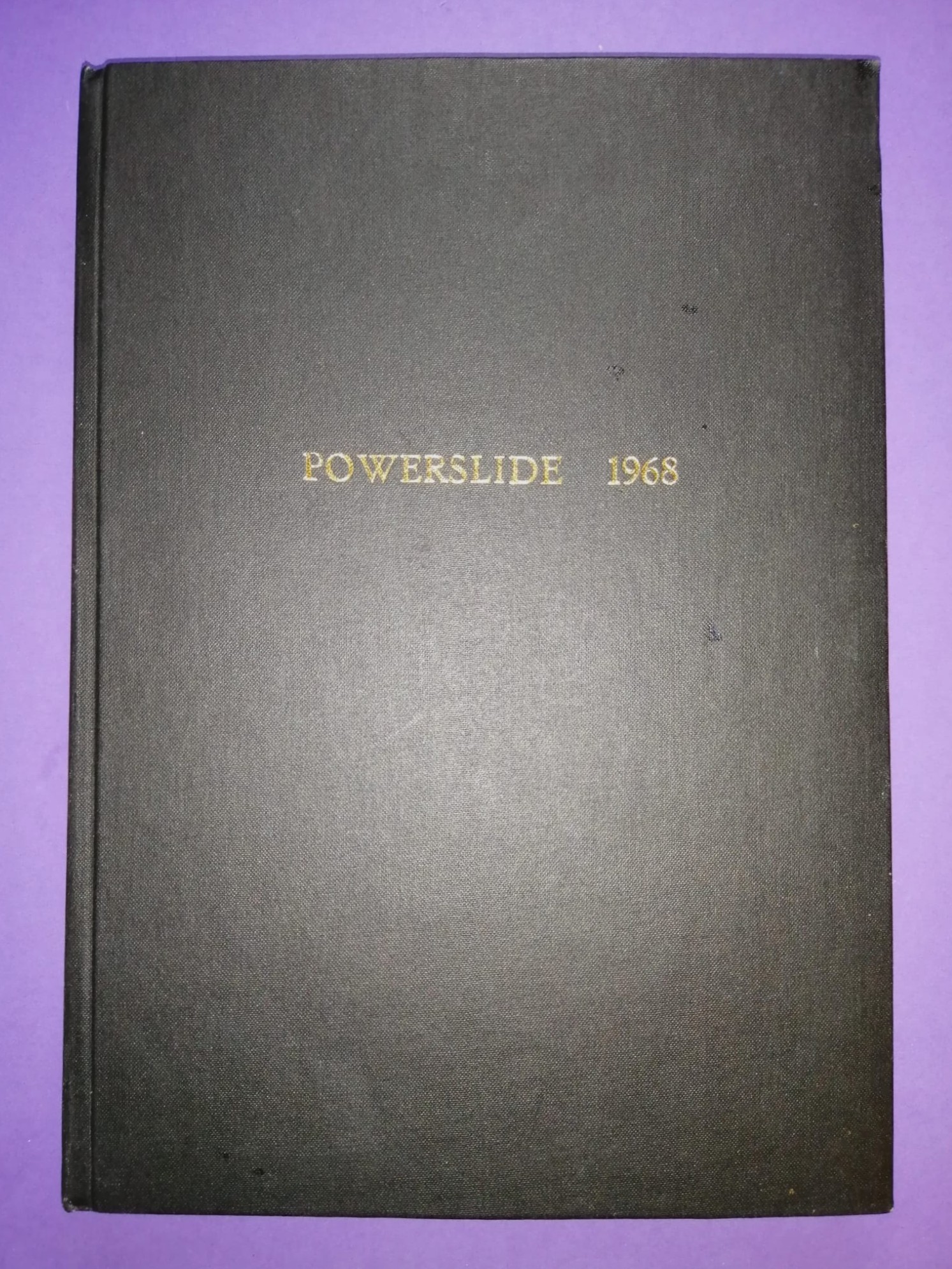alte Powerslide 1968 Zeitschriften Magazine gebunden als Buch, 12 Hefte, Formel 1, Jochen Rindt, Siffert, Porsche, Motorsport,..