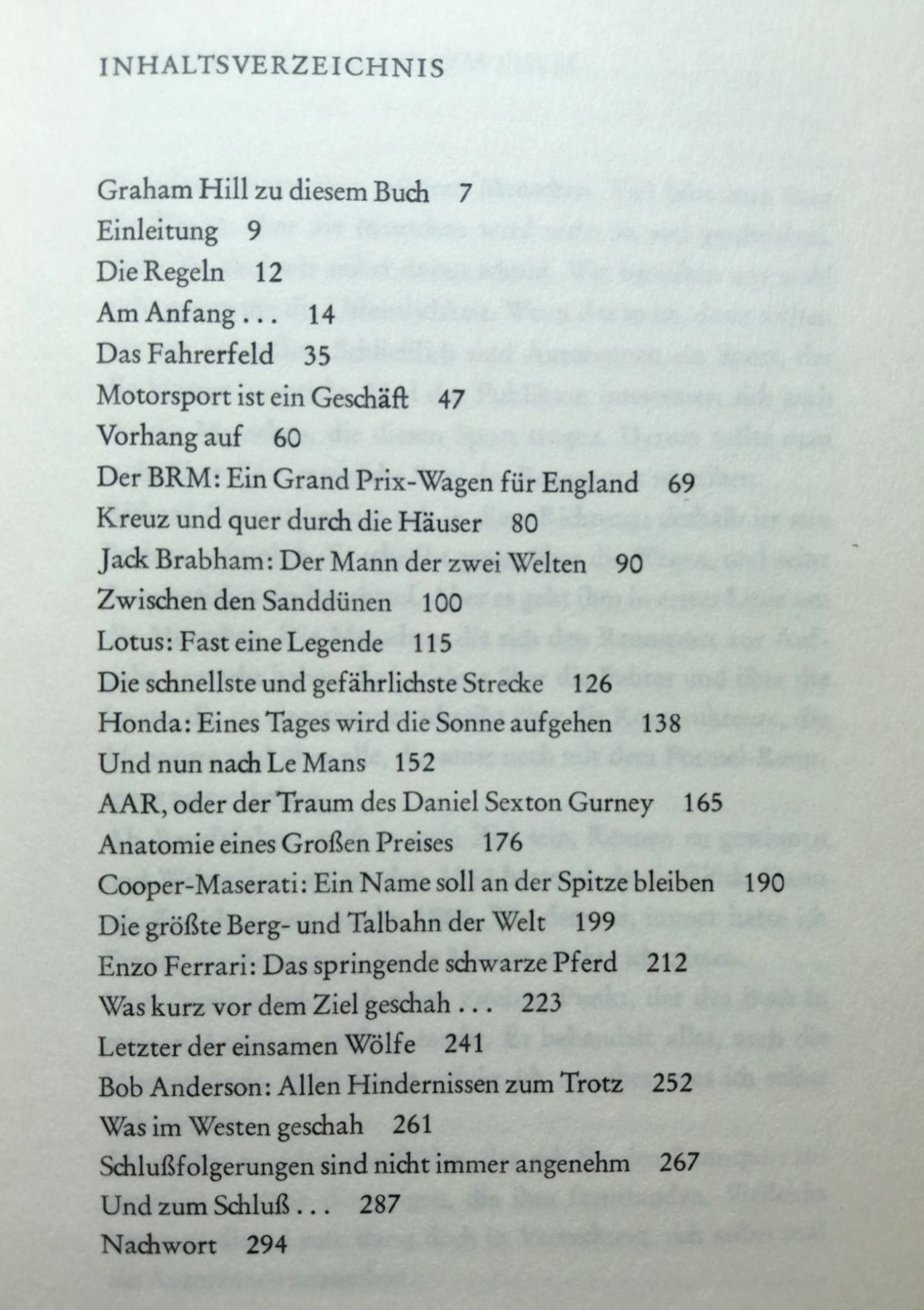 altes Buch, Schnell sein ist nicht alles, Der Weg zur Fahrer Weltmeisterschaft, Formel 1 Grand Prix, Jochen Rindt, Clark, Hill, Stewart,..