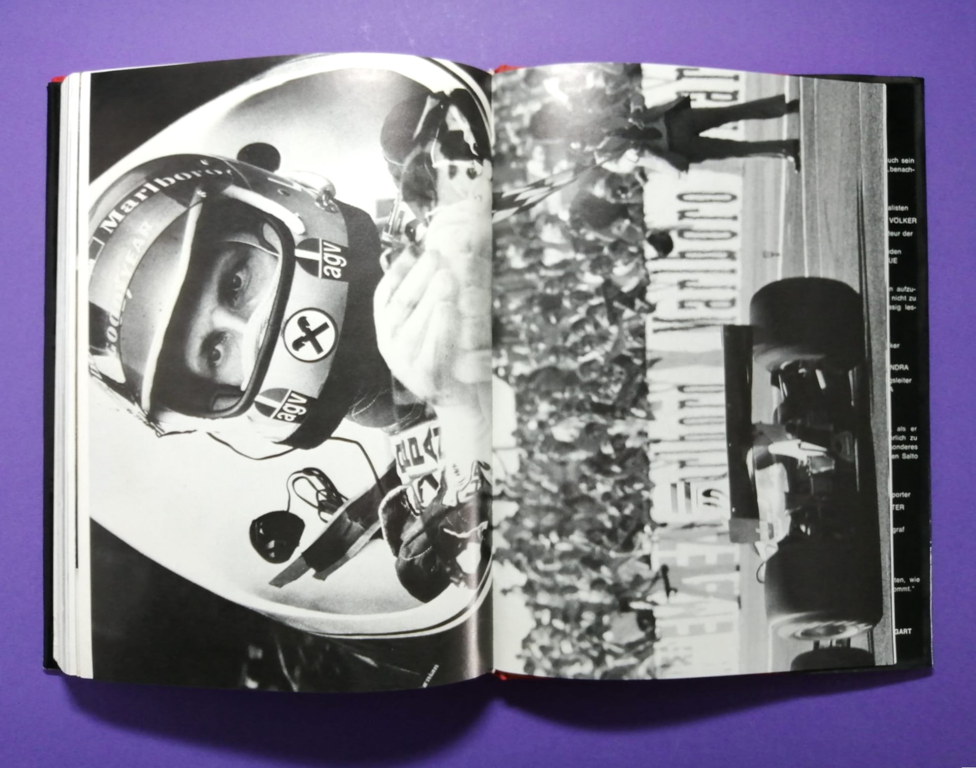 altes Buch Niki Lauda Formel 1, Technik und Praxis des Grand Prix Sports, Ferrari, Mariella Reininghaus, James Hunt, Österreichring,..