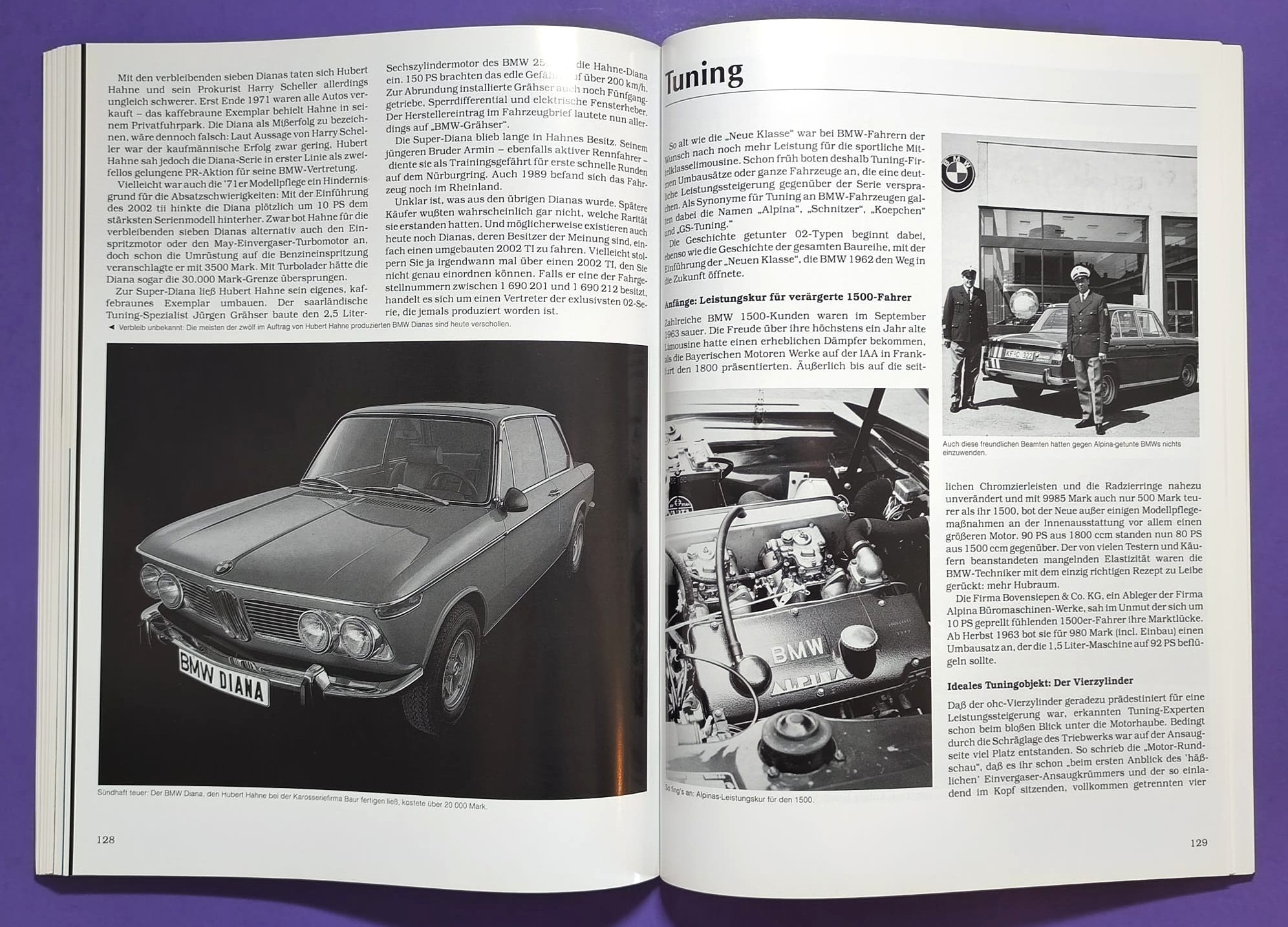 Das grosse BMW 02 Buch, Alpina, Cabrio, DRM, Turbo, Motorsport, Rennmotoren, Dieter Quester,..