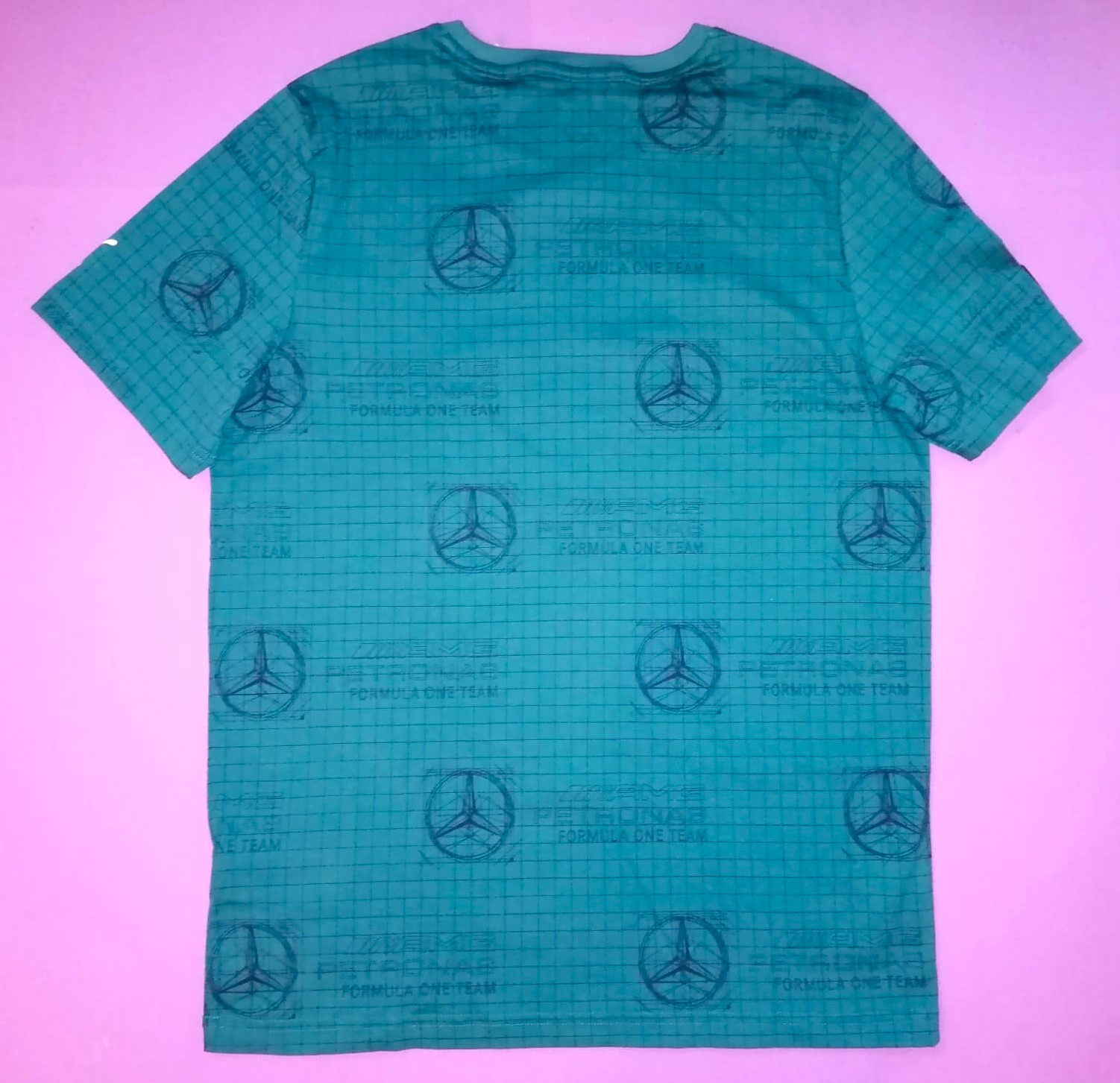 T-Shirt NEU, Original, Mercedes-Benz AMG Petronas Formel 1 Grand Prix Team, Puma, 100% Baumwolle, Größe: M-Medium, Hamilton, Russell, Antonelli