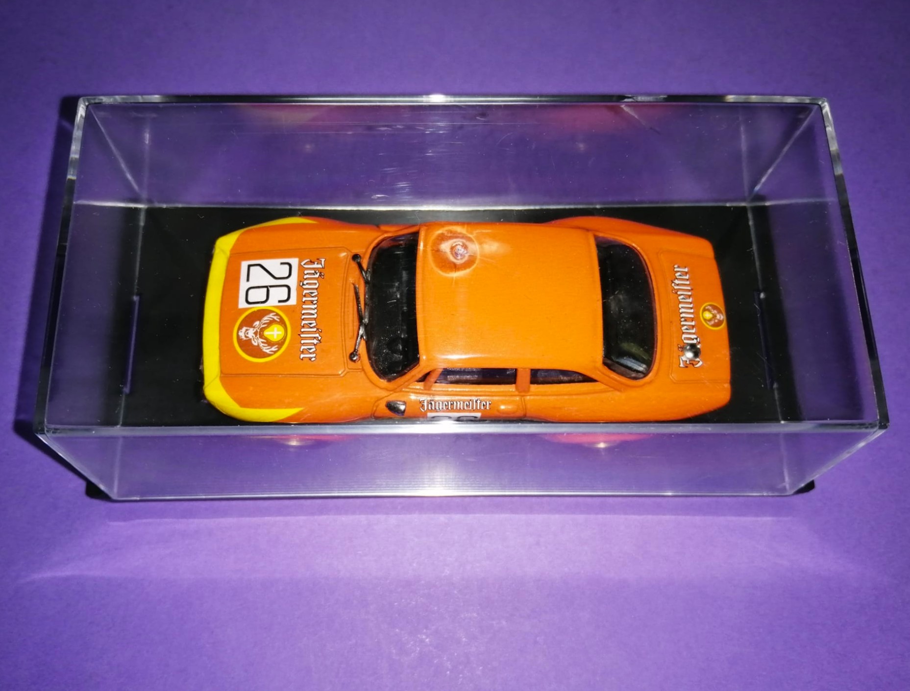 seltenes altes Progetto Modellauto 1:43 Jägermeister Alfa-Romeo GTAm, Nr. 26, Tourenwagen