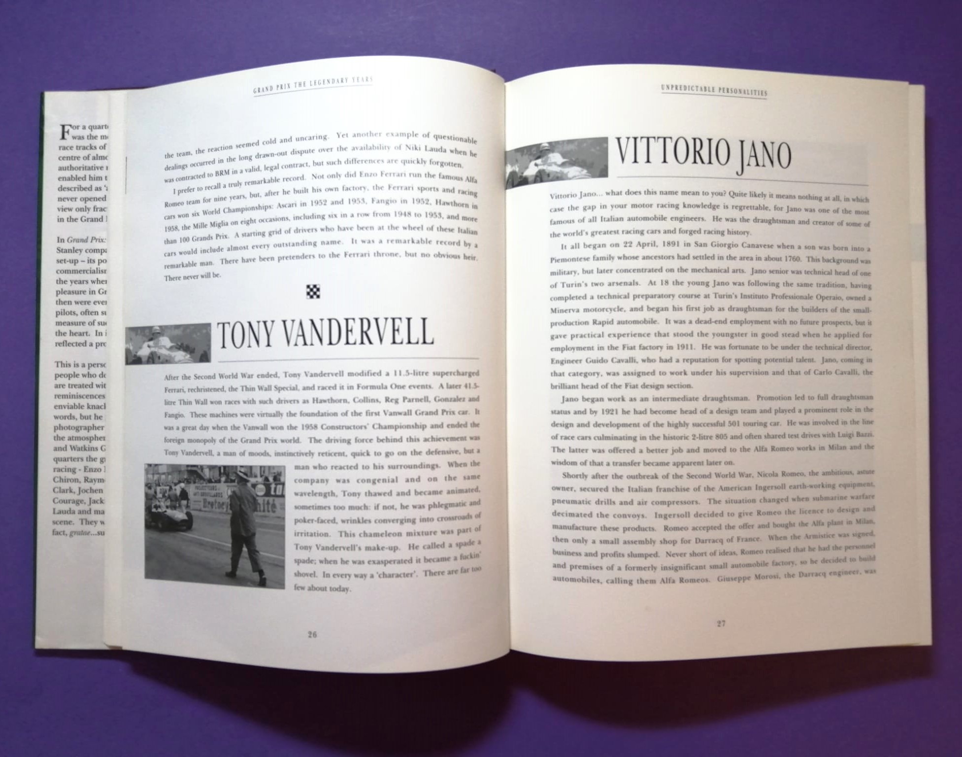 altes Buch, Grand Prix, The Legendary Years, The Personal Memories of Louis Stanley, Formel 1, Rindt, Lauda, Cevert,.. 50er bis 70er Jahre, Englisch! 