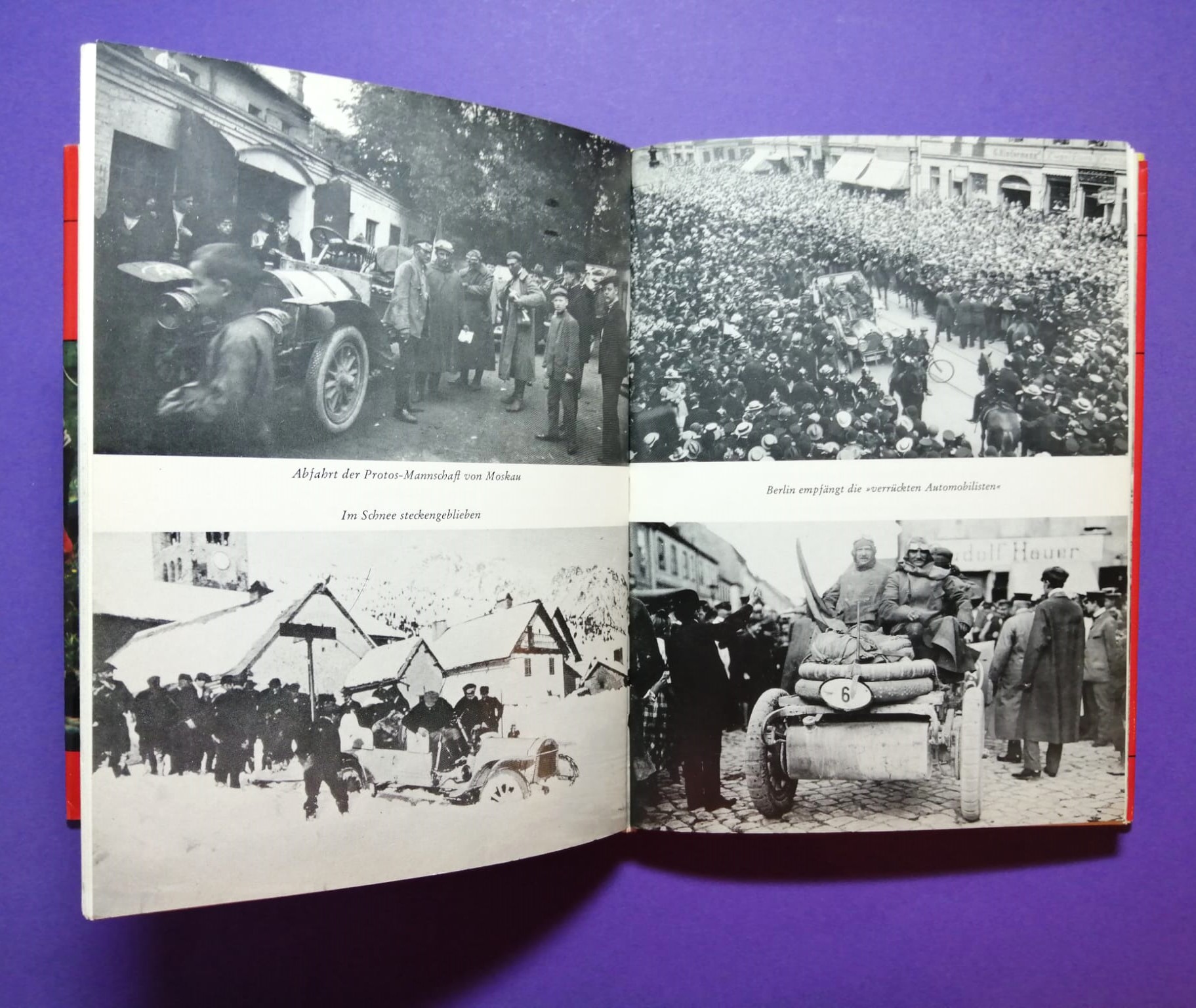 altes Buch, Eiskalt auf heißen Straßen, Die härtesten Autorallyes der Welt, Targa Florio, Siffert, Porsche, Renault Alpine,..