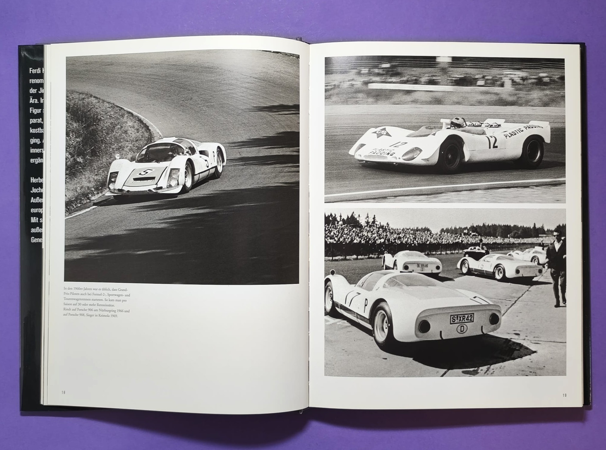 altes Buch, Jochen Rindt, Der erste Popstar der Formel 1, Grand Prix Weltmeister 1970, Gold Leaf Lotus72