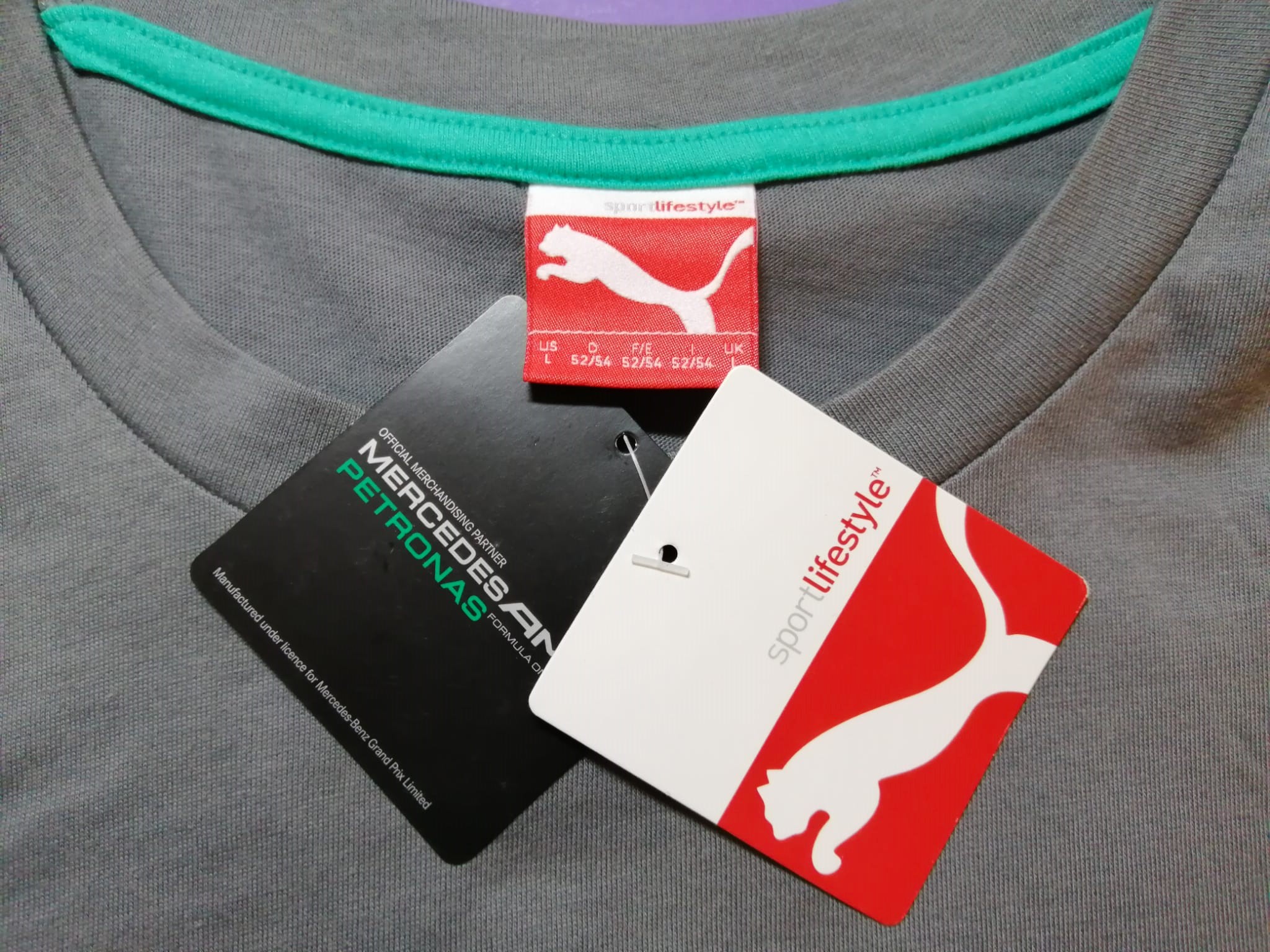 Original T-Shirt - NEU, Nico Rosberg, Formel 1 Grand Prix Weltmeister 2016, Mercedes-Benz AMG Petronas, PUMA