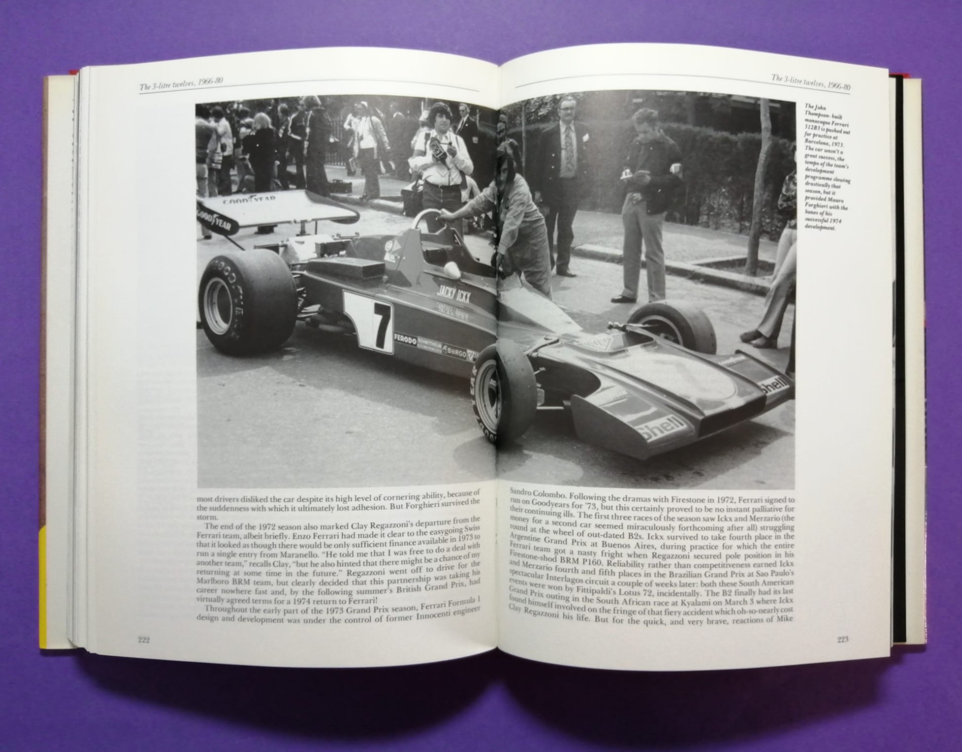 altes Buch, Ferrari, The Grand Prix Cars, 1948-1988, Formel 1, 352 Seiten, Englisch!