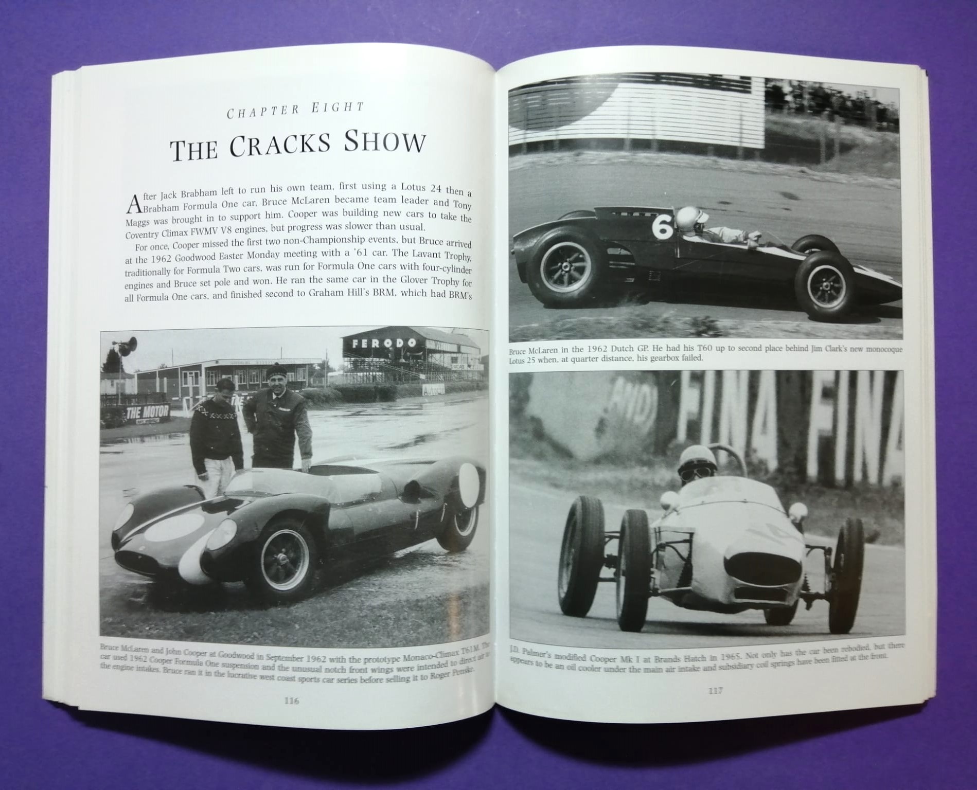 altes Buch Cooper, Formel 1 Grand Prix Team, Formel 2, Formel 3, Sportwagen, Indy Car, MINI Tuner, Jochen Rindt,.. Englisch!