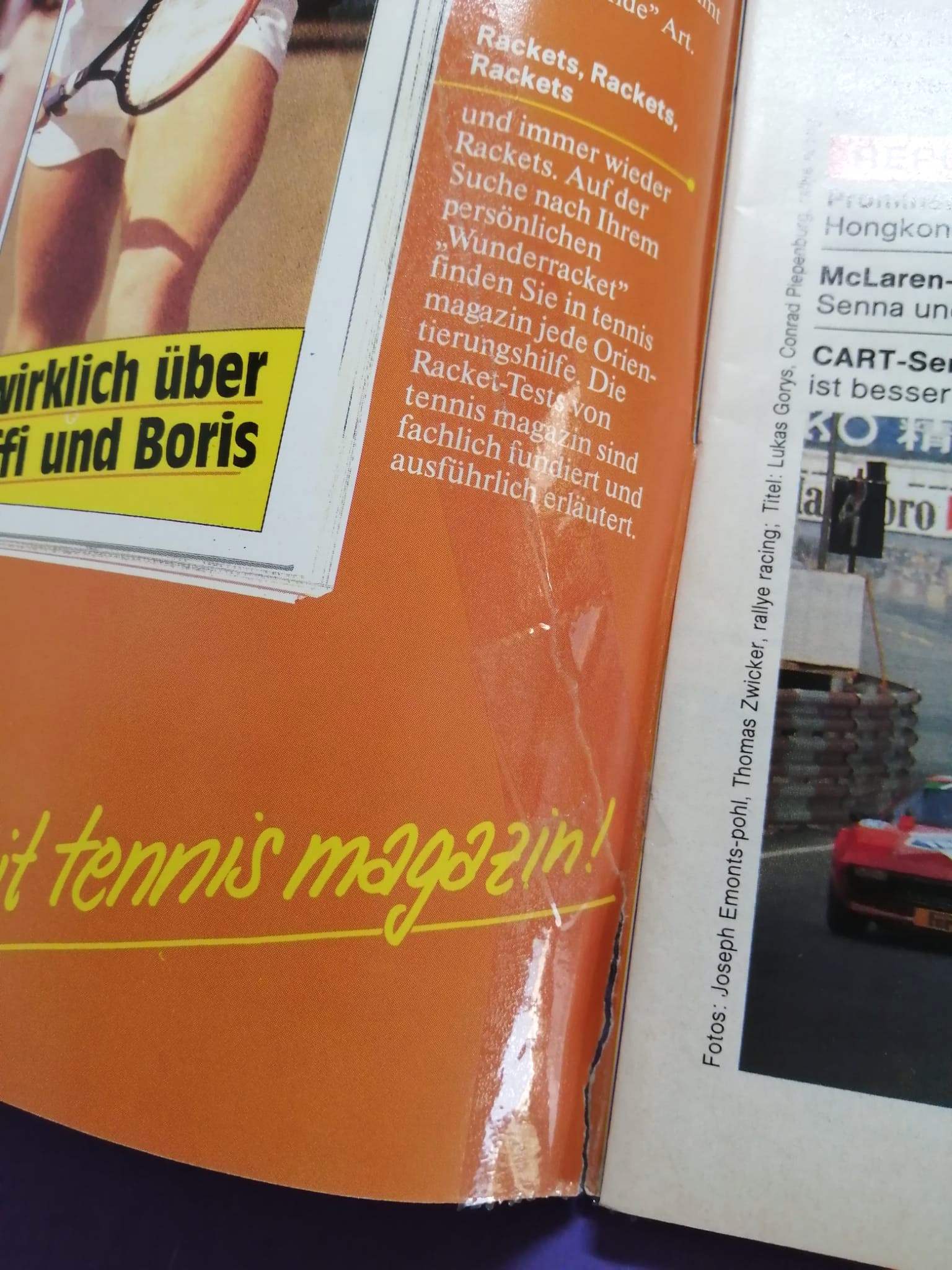 alte Zeitschrift, Magazin, Heft, Rallye Racing, Nr. 1, 4. Jänner 1989, Testbericht BMW M3 E30, DTM, Martini Lancia Delta, Rallye Monte Carlo, Senna McLaren,..