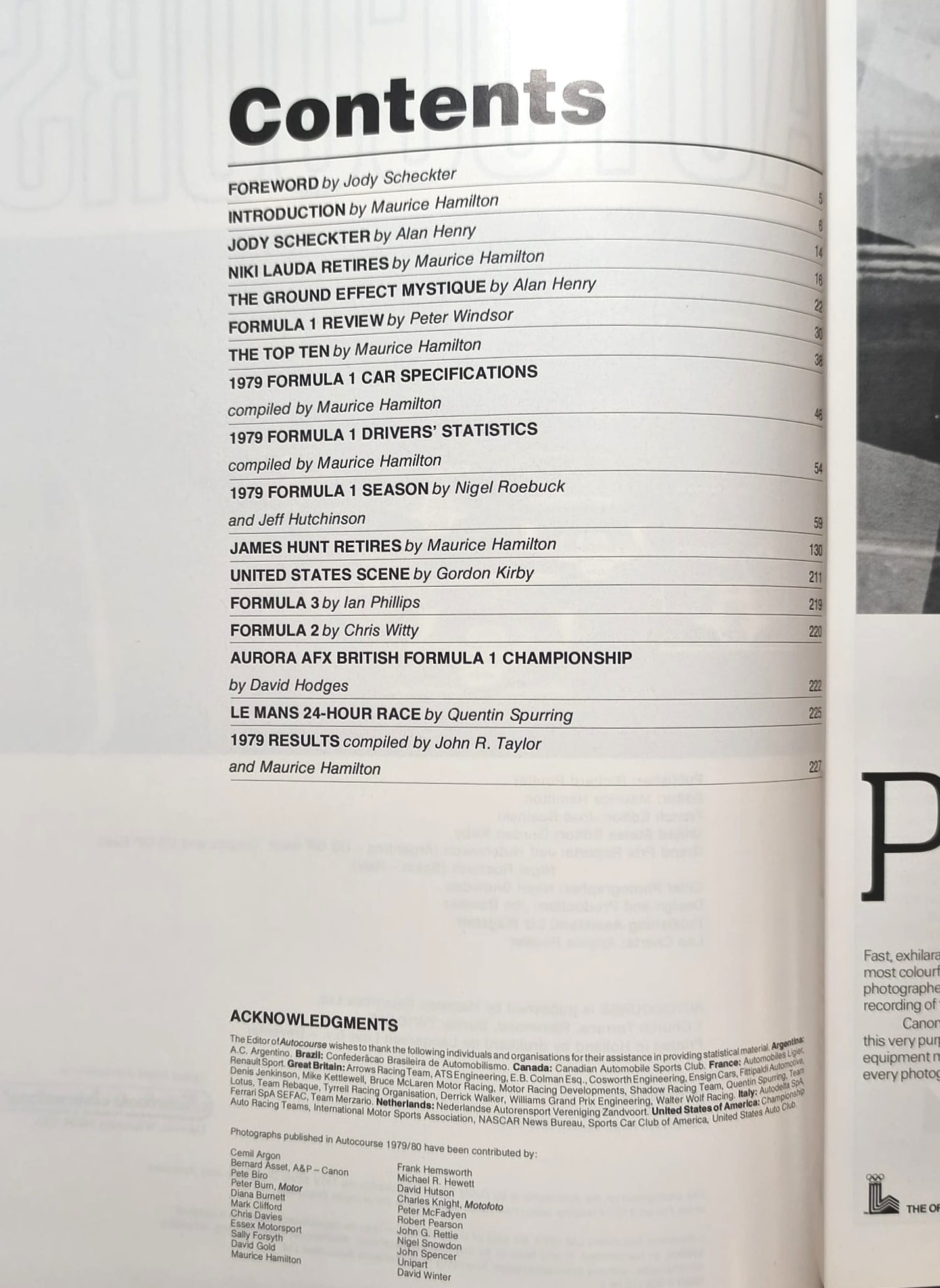 RARITÄT! altes Buch, Autocourse 1979-78, Motorsport, Formel 1, 2, 3, 24h LeMans, Indy 500, BMW M1 ProCar,.. Lauda, Scheckter, Villeneuve, Ferrari, Pironi,.. ENGLISCH!