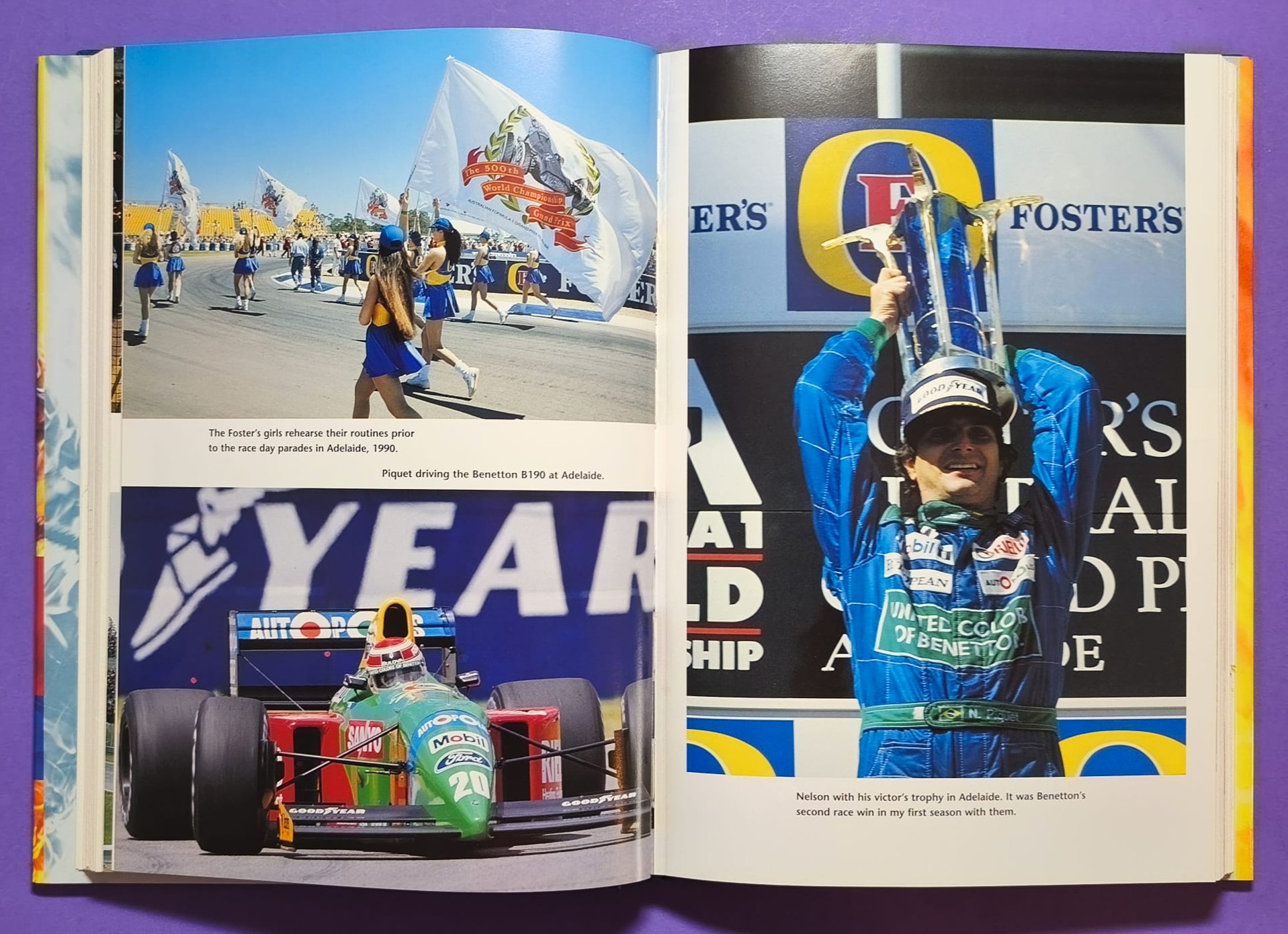 altes Buch, The Mechanics´s Tale, Life in the Pit Lanes of Formula One, Grand Prix 1988 bis 1996, Schumacher, Piquet, Benetton,..