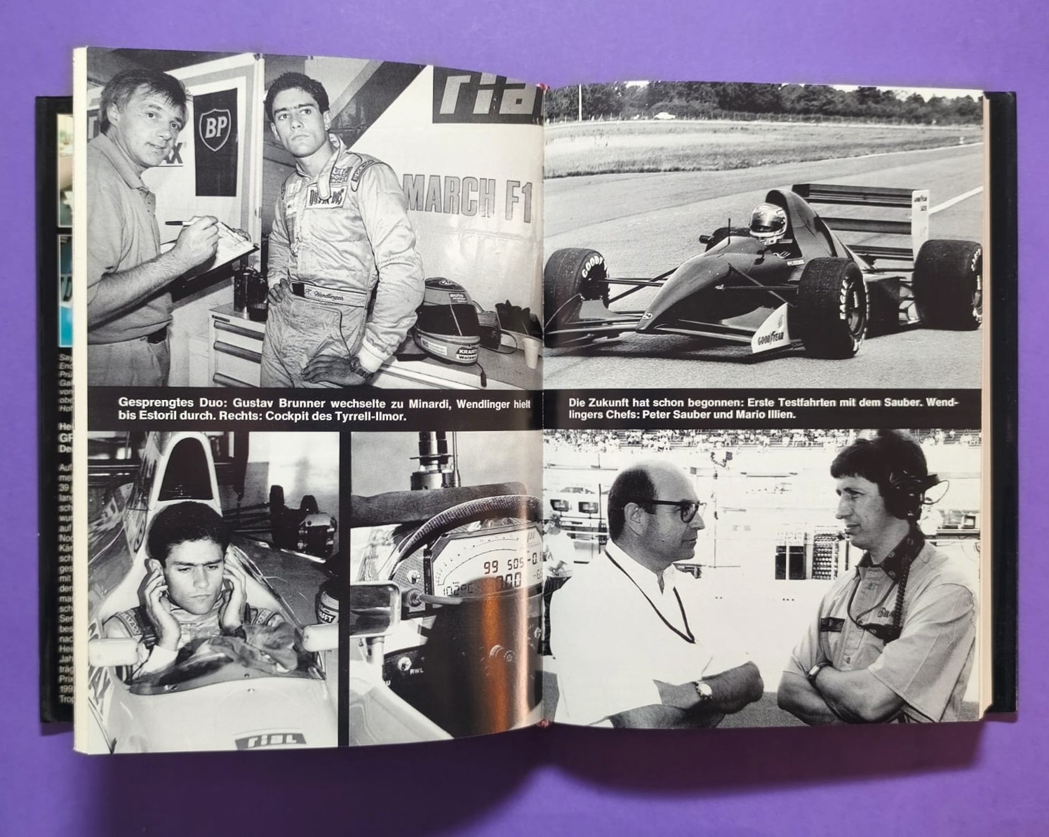 altes Buch Grand Prix Story 1992 Heinz Prüller, Formel 1 Grand Prix Jahrbuch, Weltmeister Nigel Mansell - Williams Renault