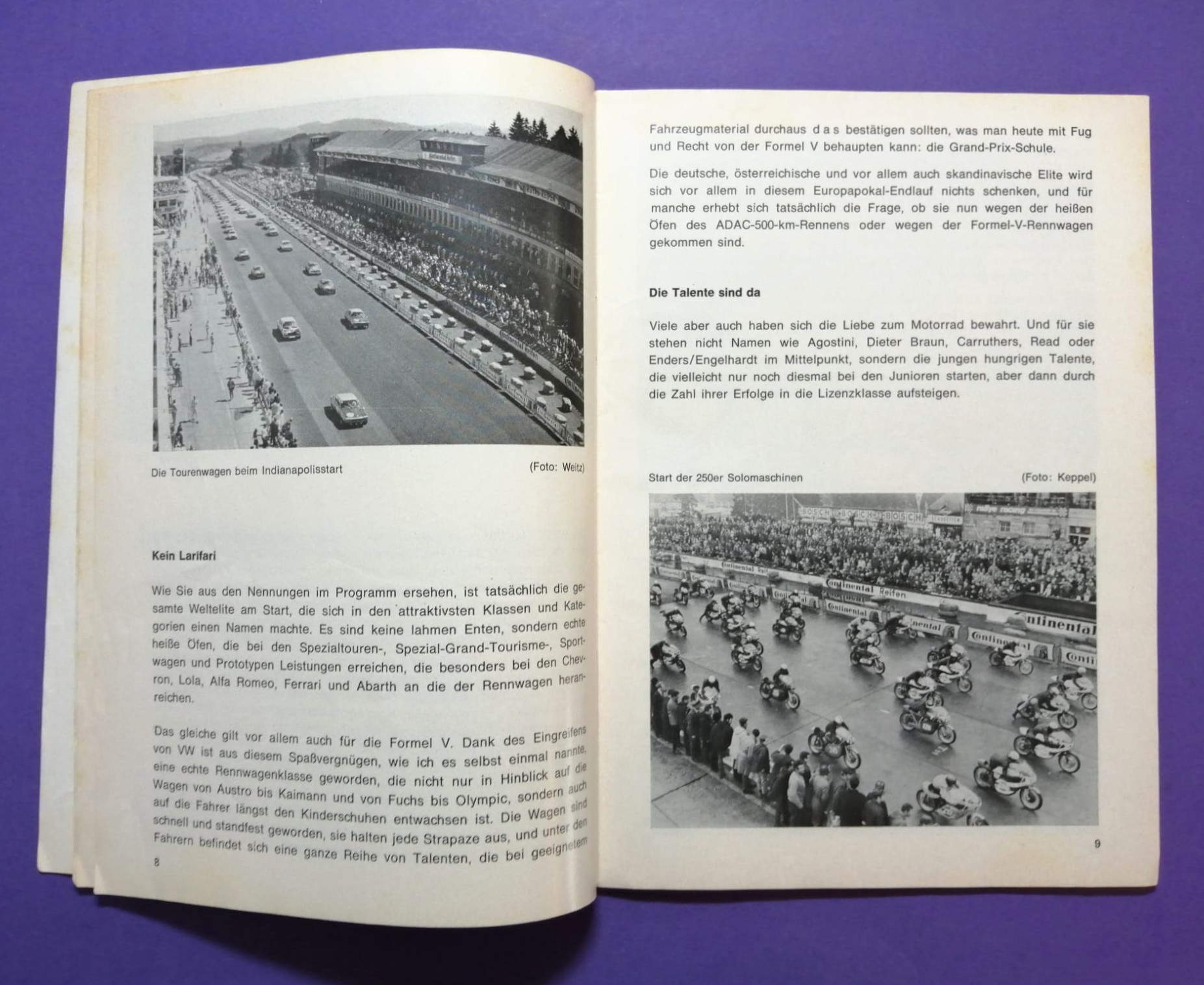 RARITÄT! altes Rennprogramm, 500km Eifelpokal Rennen Nürburgring 1970, DRM, Porsche,.. Formel V, Helmut Koinigg McNamara, Motorräder, BMW Alpina,..