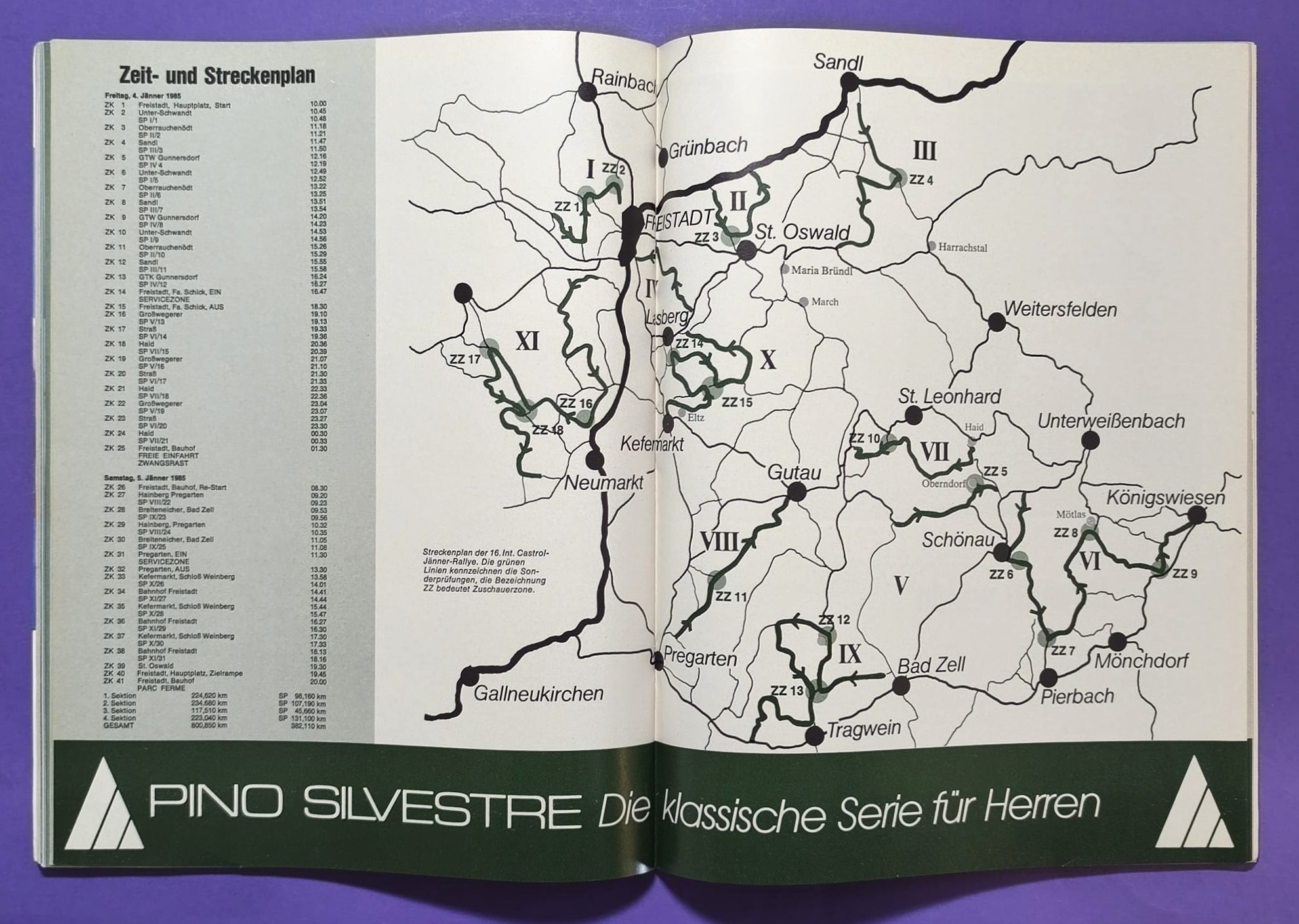 alte Auto Revue Zeitschrift Magazin, Heft, 12/1984, 16 Seiten Sonderteil Jänner Rallye Freistadt, Audi Quattro, Franz Wittmann, Testberichte Saab 900 Turbo 16, VW Scirocco GTX