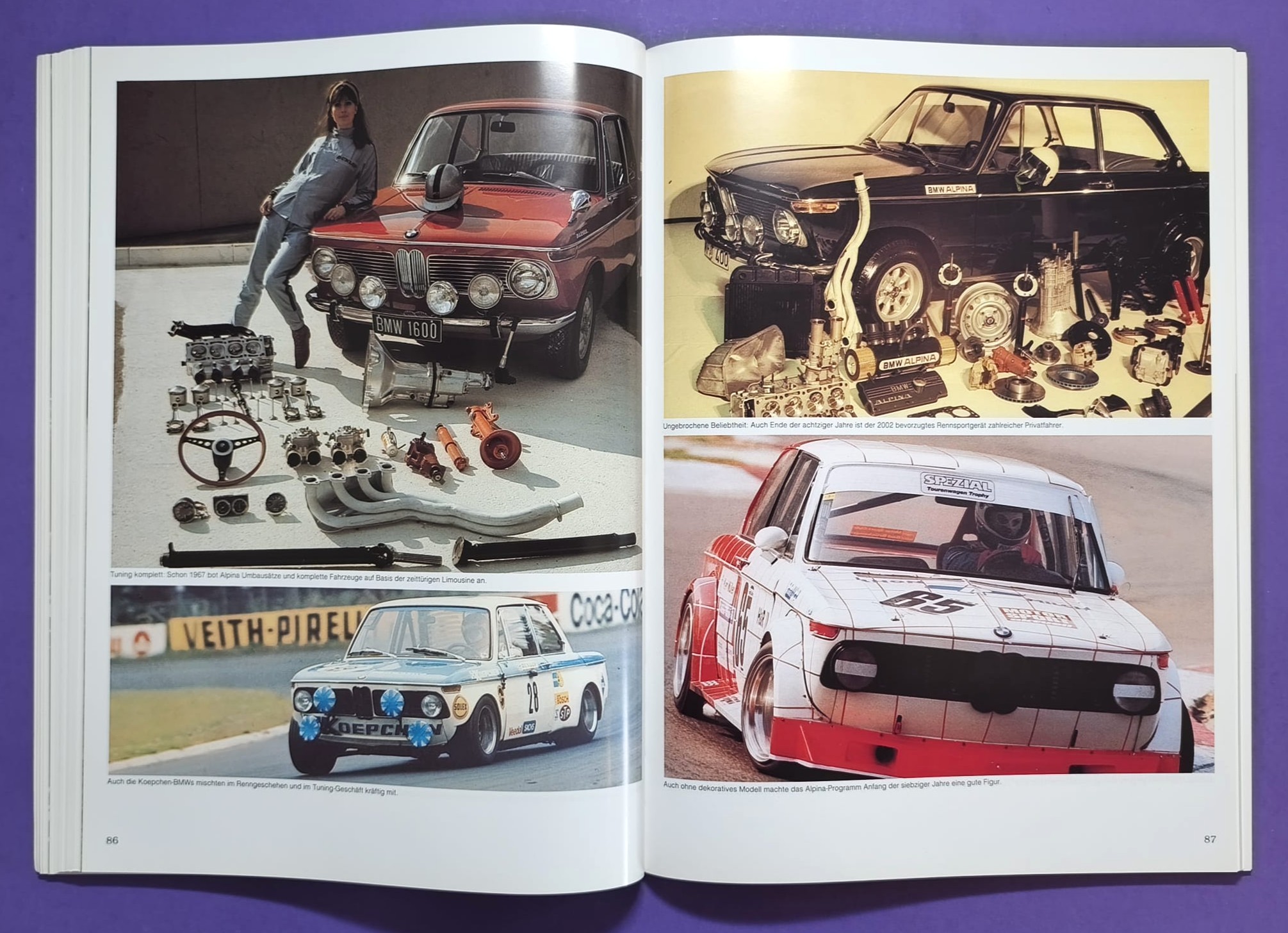 Das grosse BMW 02 Buch, Alpina, Cabrio, DRM, Turbo, Motorsport, Rennmotoren, Dieter Quester,..