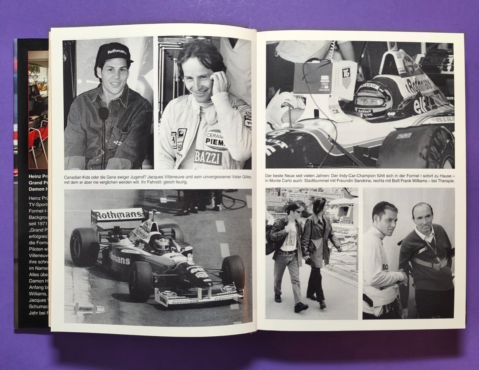 altes Buch Grand Prix Story 1996, Heinz Prüller, Formel 1 Grand Prix Jahrbuch, Weltmeister Damon Hill - Williams Renault