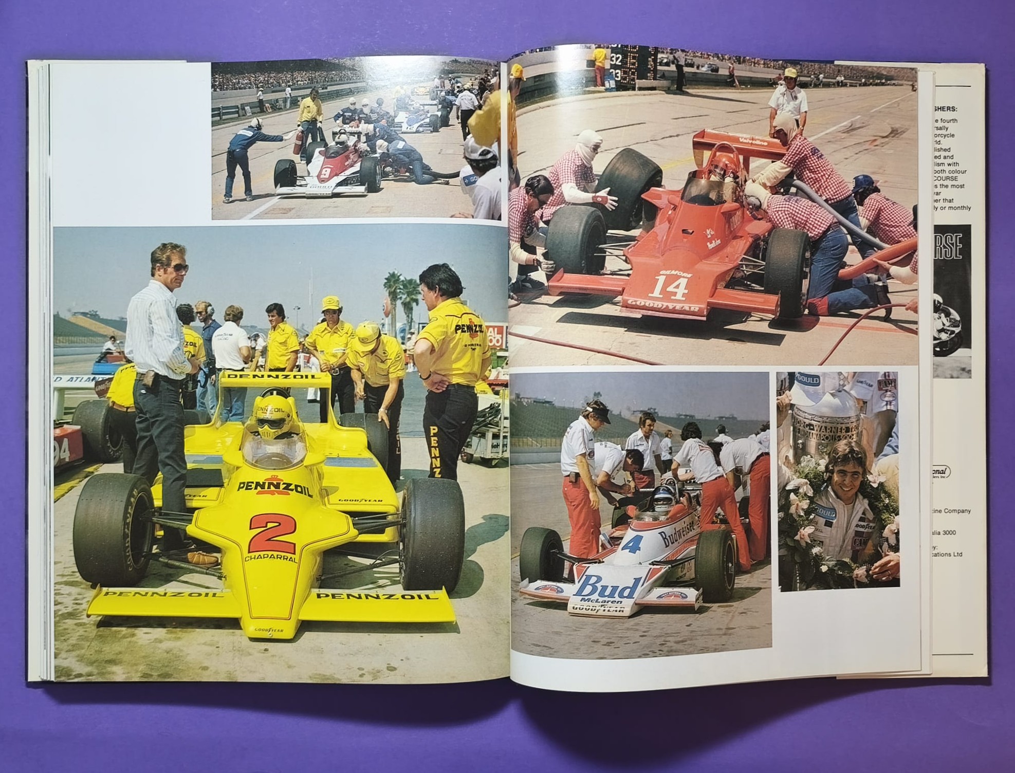 RARITÄT! altes Buch, Autocourse 1979-78, Motorsport, Formel 1, 2, 3, 24h LeMans, Indy 500, BMW M1 ProCar,.. Lauda, Scheckter, Villeneuve, Ferrari, Pironi,.. ENGLISCH!
