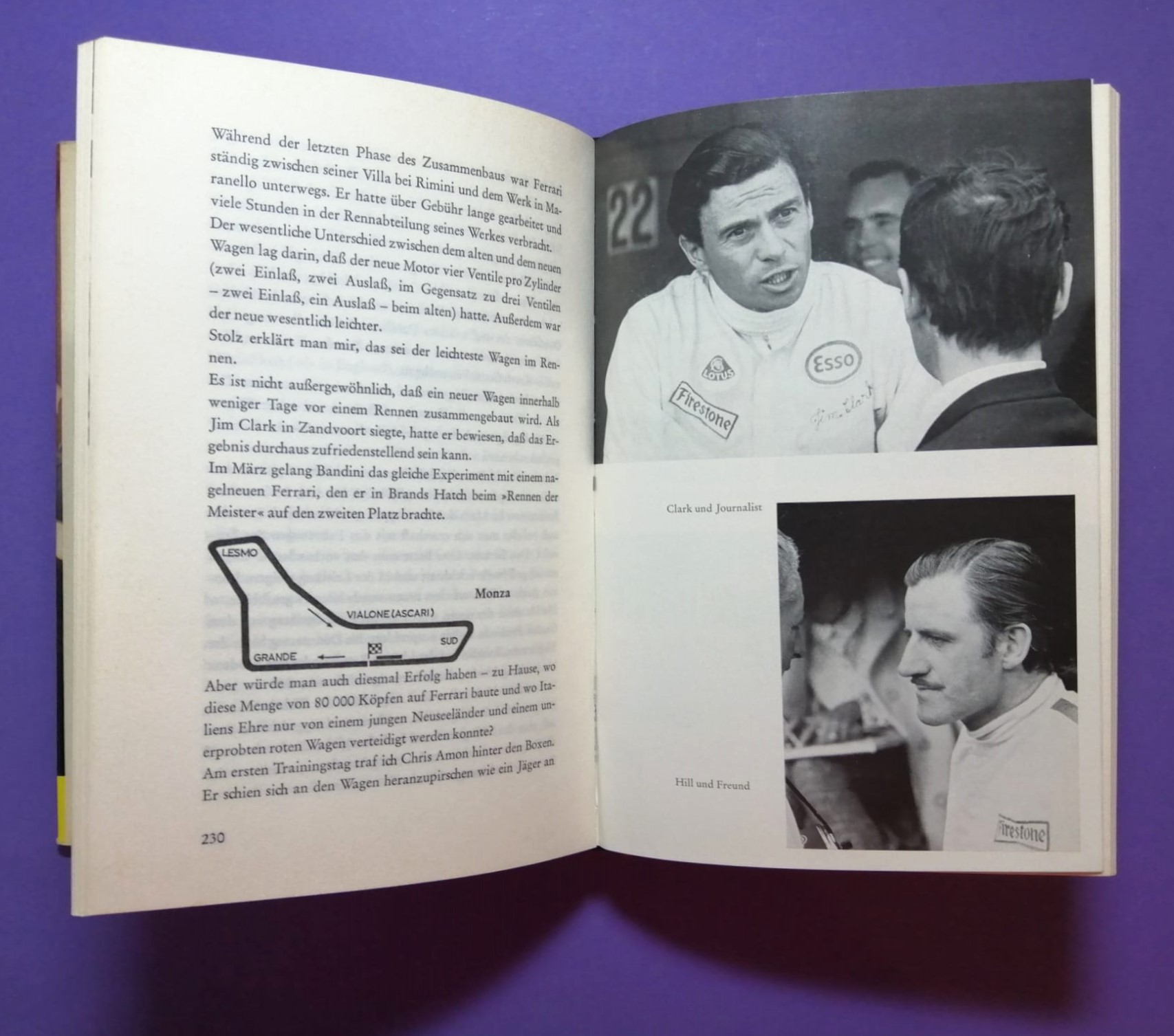 altes Buch, Schnell sein ist nicht alles, Der Weg zur Fahrer Weltmeisterschaft, Formel 1 Grand Prix, Jochen Rindt, Clark, Hill, Stewart,..