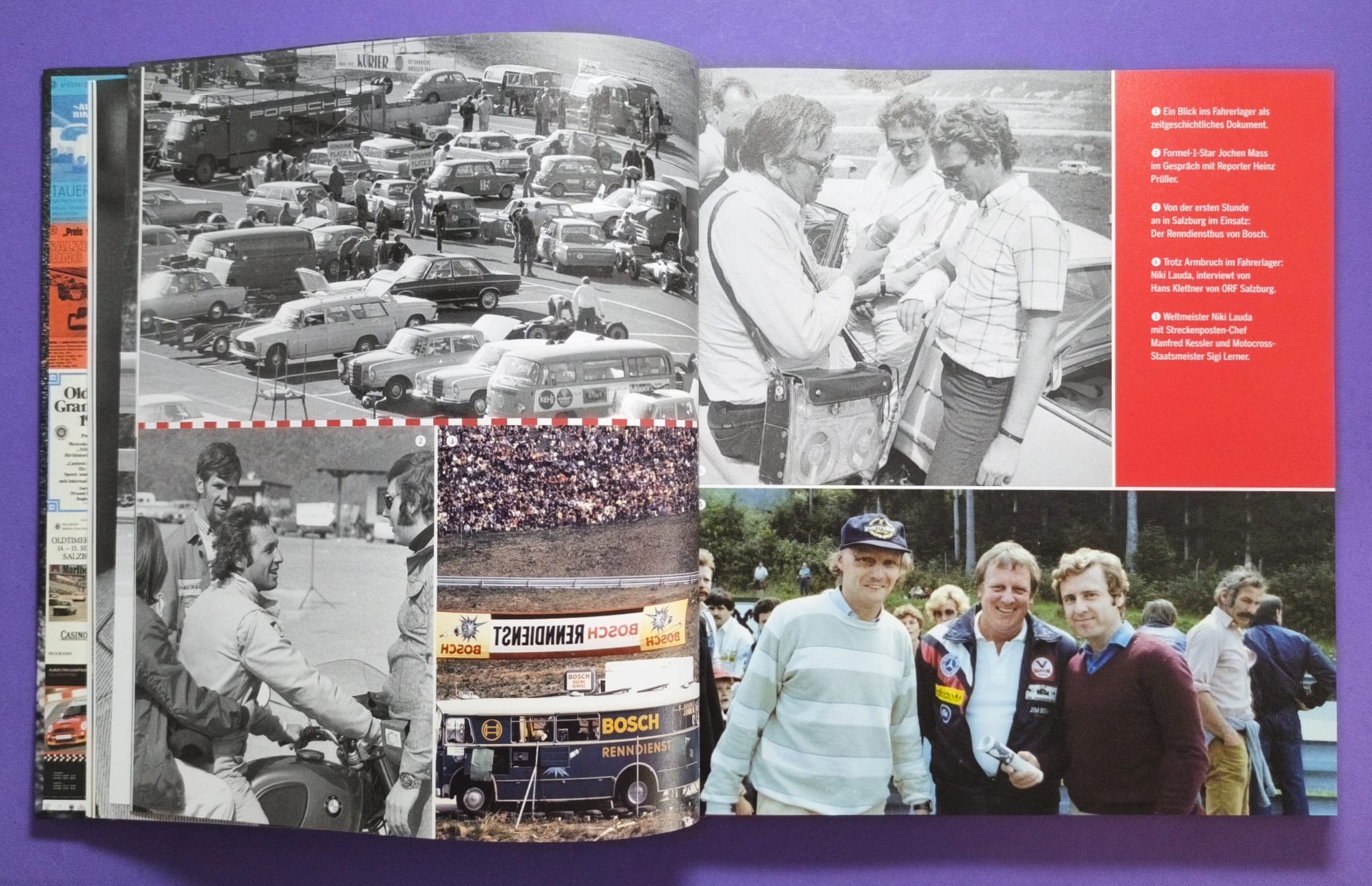 Buch NEU Originalverpackt! Legende Salzburgring, "Tradition mit Innovation", Jochen Rindt, Formel 2, Motorrad Grand Prix, DTM, BMW M1, Formel V,.. 
