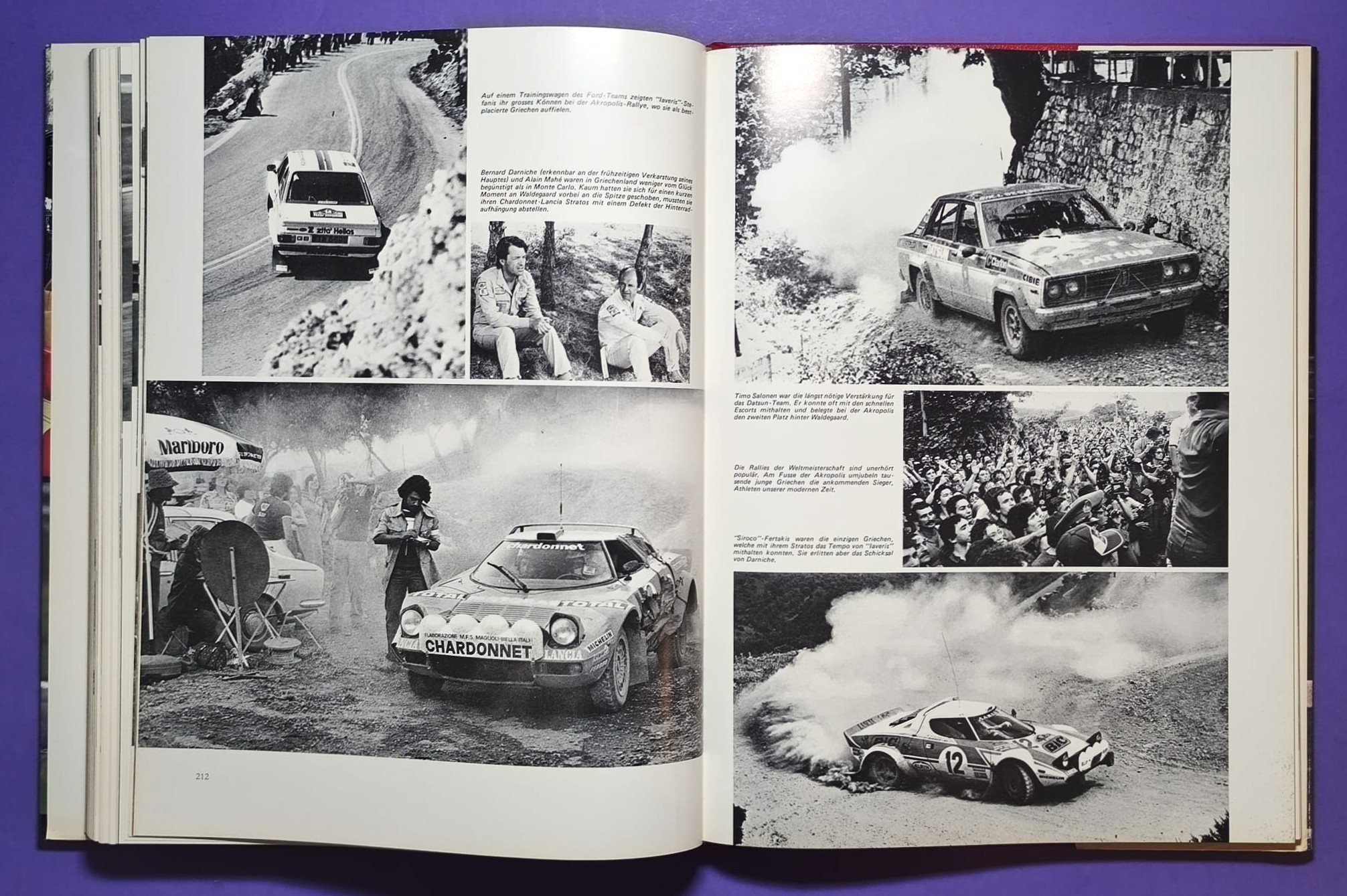 altes Buch, Auto Jahr 1979-1980, Nr. 27, BMW M1 Procar, Lancia Beta, Mazda, Mercedes, Rallye, Fiat Abarth 131, Renault R5, Porsche,.. Formel 1, 2, 3, LeMans, USA,.. Scheckter, Villeneuve, Lauda,.. Ferrari, Ligier, Lotus, Renault, Wolf,..