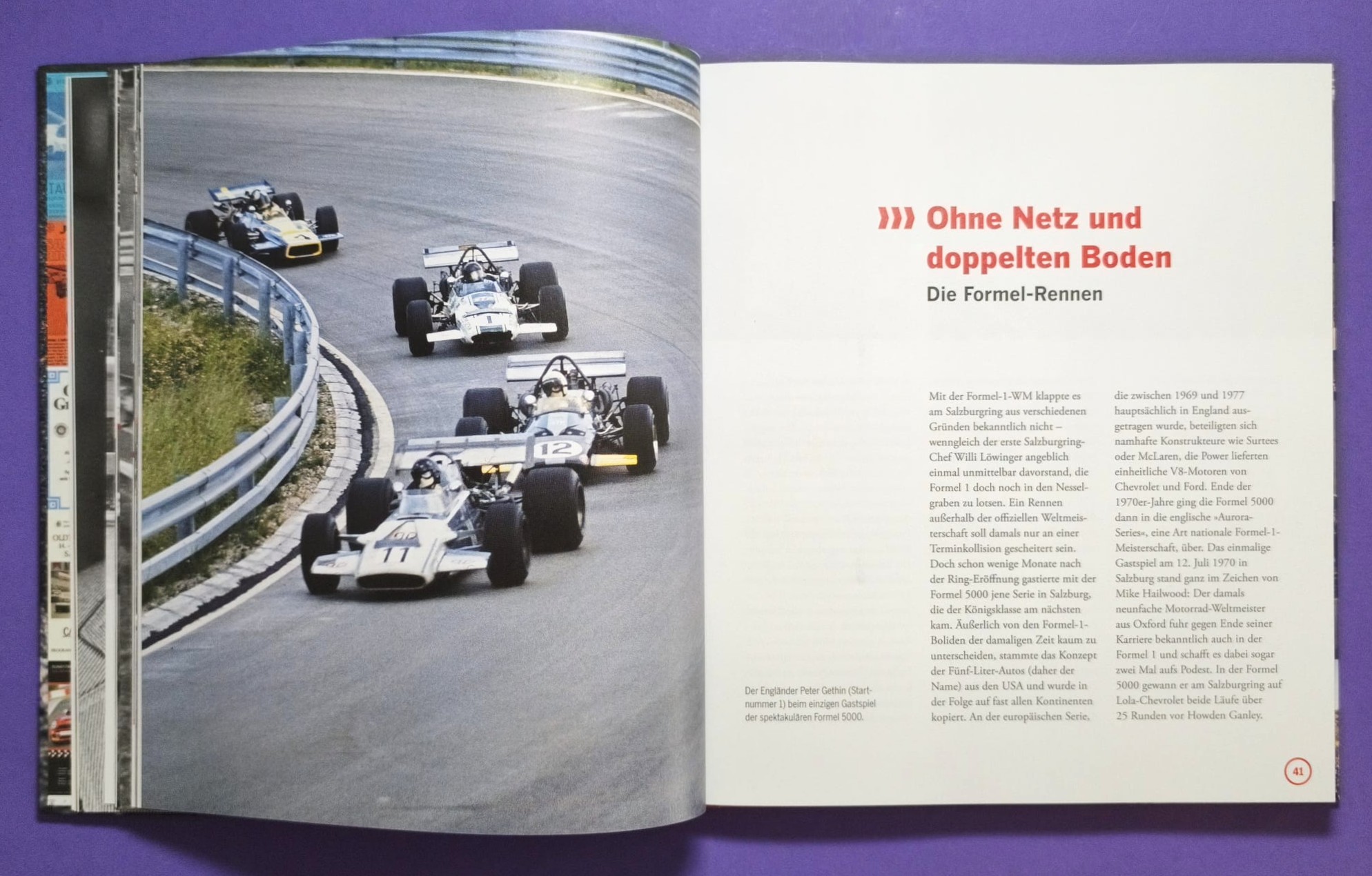 Buch NEU Originalverpackt! Legende Salzburgring, "Tradition mit Innovation", Jochen Rindt, Formel 2, Motorrad Grand Prix, DTM, BMW M1, Formel V,.. 