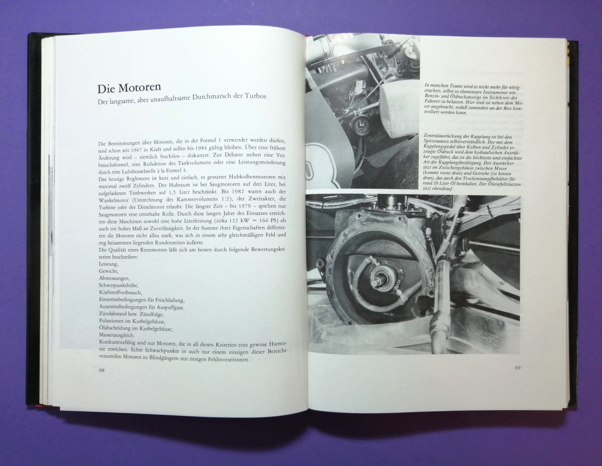 altes Buch Niki Lauda Die neue Formel 1, Das Turbo Zeitalter, Technik und Praxis des Grand Prix Sports 2, BMW, Ferrari, Renault, G. Villeneuve, E. de Angelis, D. Pironi, A. de Cesaris, M. Winkelhock, Österreichring,..