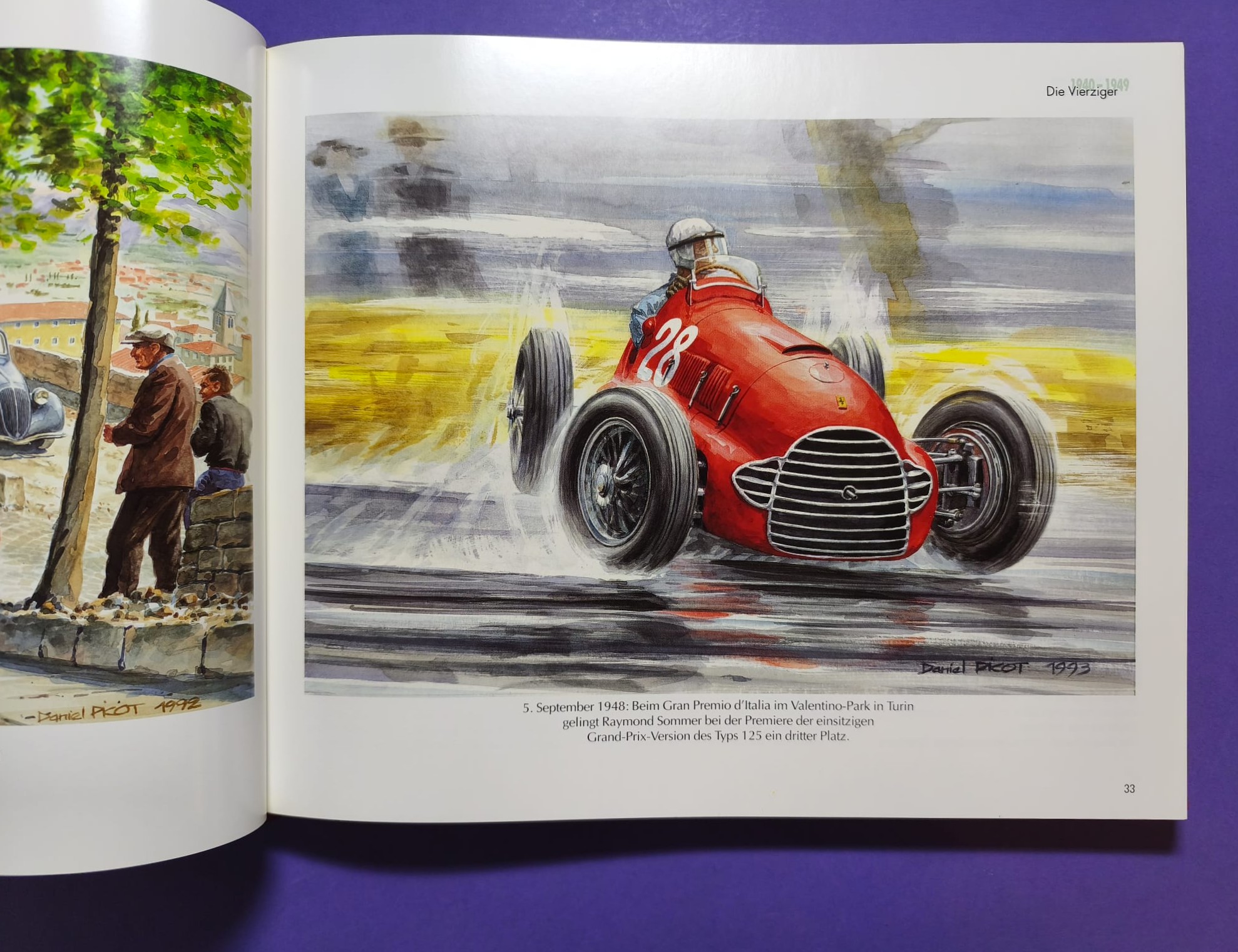 altes Buch, Ferrari Renngeschichte, 1930-1997, Formel 1 Grand Prix, 24h LeMans,.. Trips, Lauda, Schumacher,... 