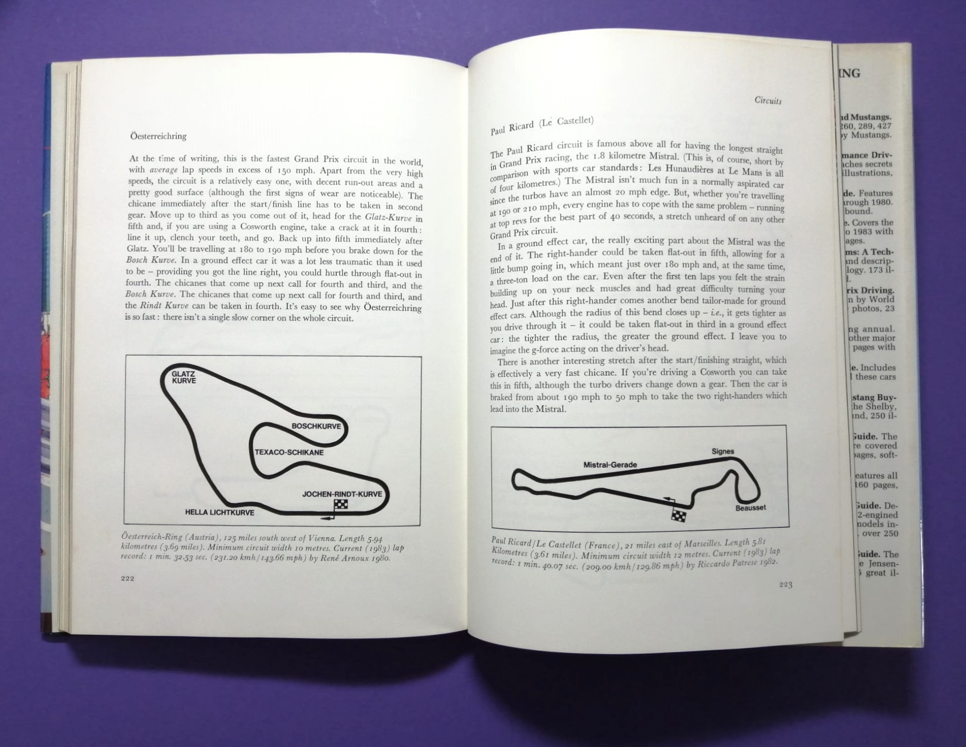 altes Buch Niki Lauda The New Formula One, A Turbo Age, BMW, Ferrari, G. Villeneuve, E. de Angelis, A. de Cesaris, M. Winkelhock, Österreichring,.. Englisch