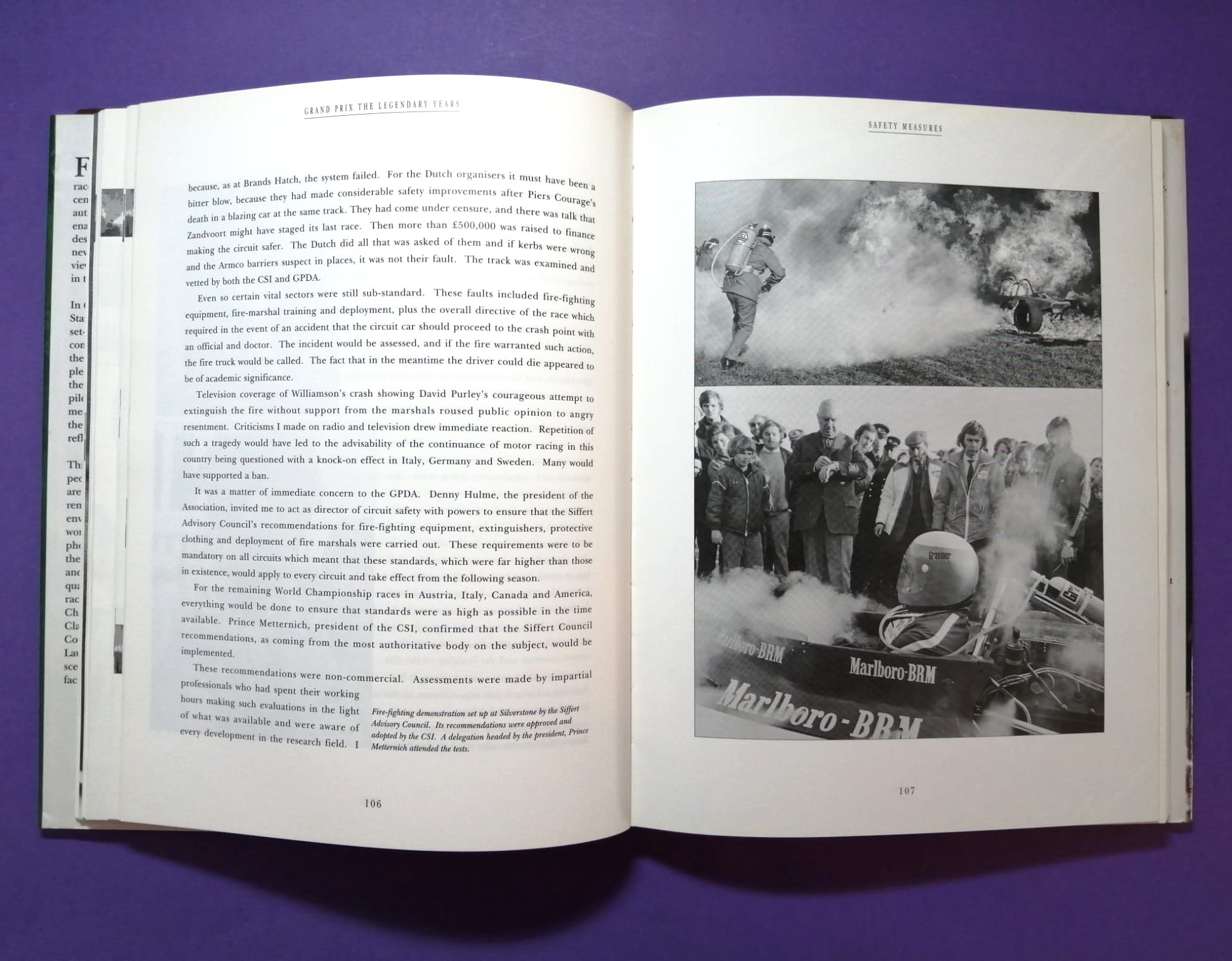 altes Buch, Grand Prix, The Legendary Years, The Personal Memories of Louis Stanley, Formel 1, Rindt, Lauda, Cevert,.. 50er bis 70er Jahre, Englisch! 