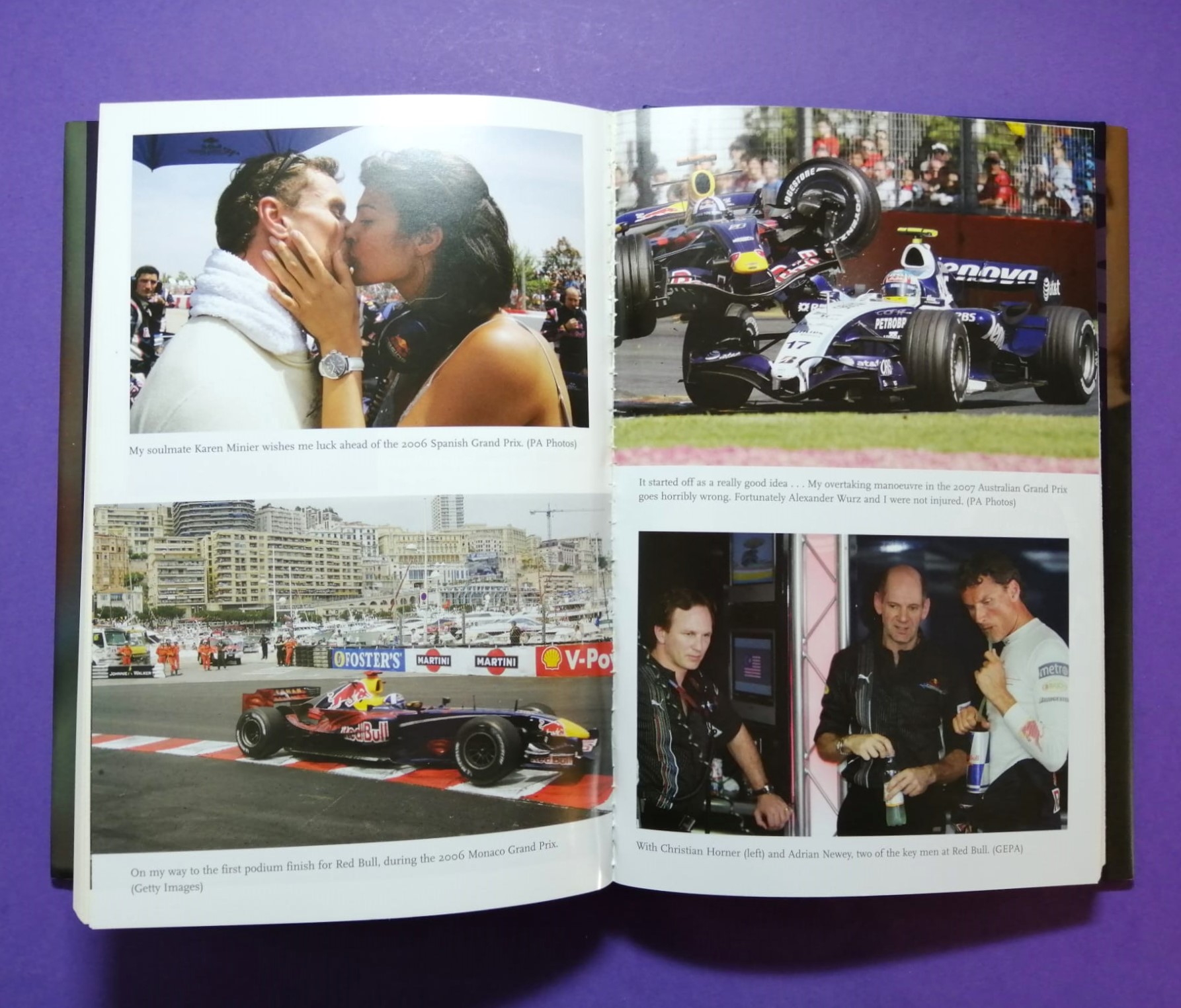 altes Buch, David Coulthard, It is what it is, Formel 1 Grand Prix, Williams, McLaren, Red Bull, Formel 3, 3000, Ford,.. 328 Seiten, Englisch! 