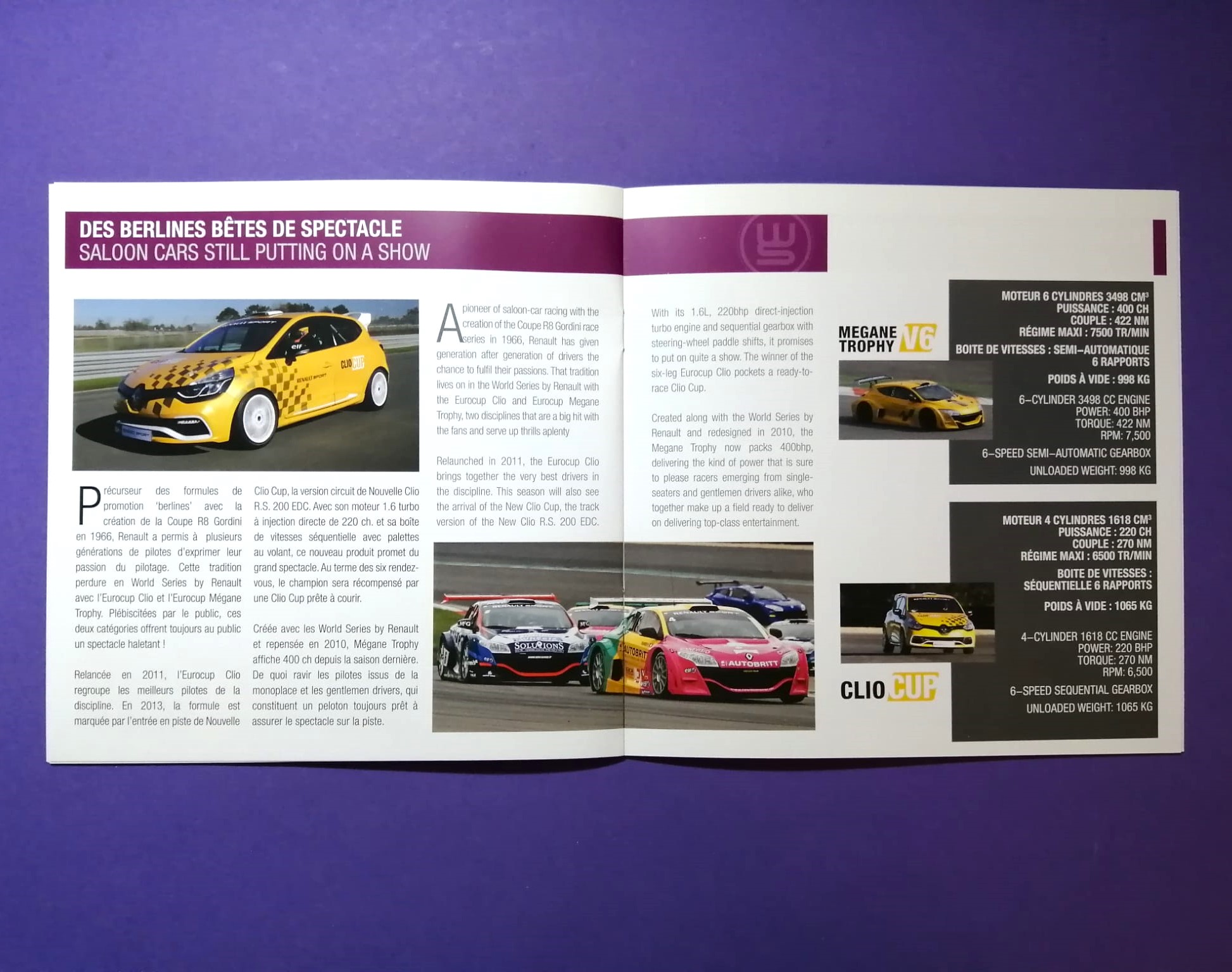 2 Stück Original Prospekte, Formel Renault 2.0, 3.5, World Series Clio, Megane Cup, Geschichte und Technik, Red Bull Formel 1, 2013