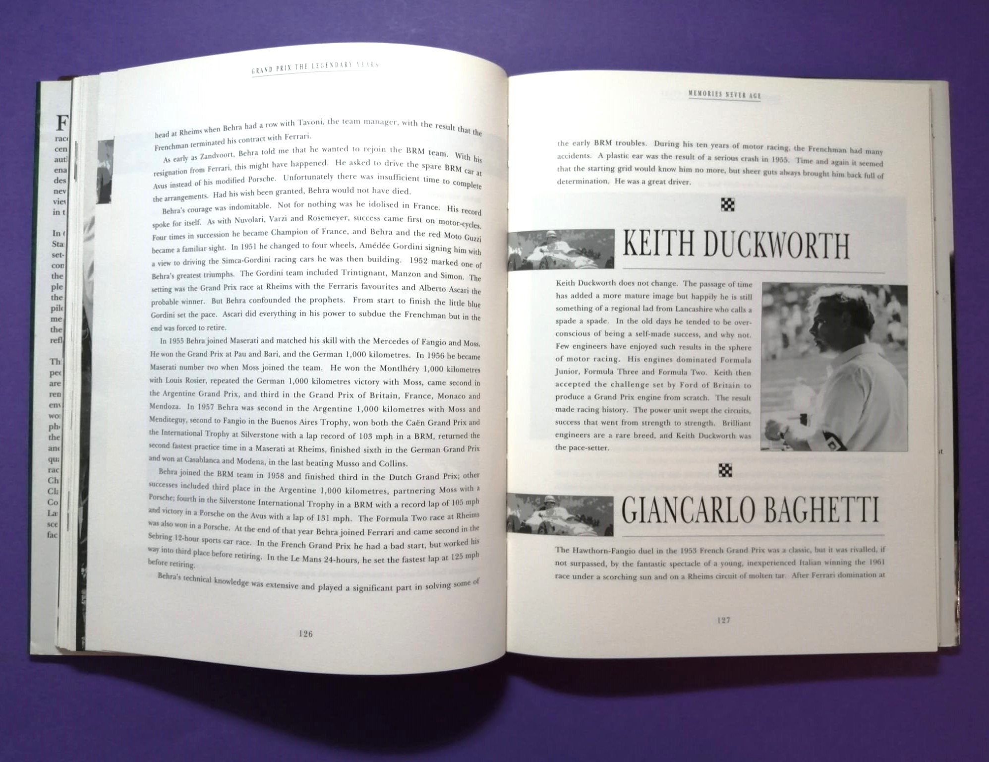 altes Buch, Grand Prix, The Legendary Years, The Personal Memories of Louis Stanley, Formel 1, Rindt, Lauda, Cevert,.. 50er bis 70er Jahre, Englisch! 