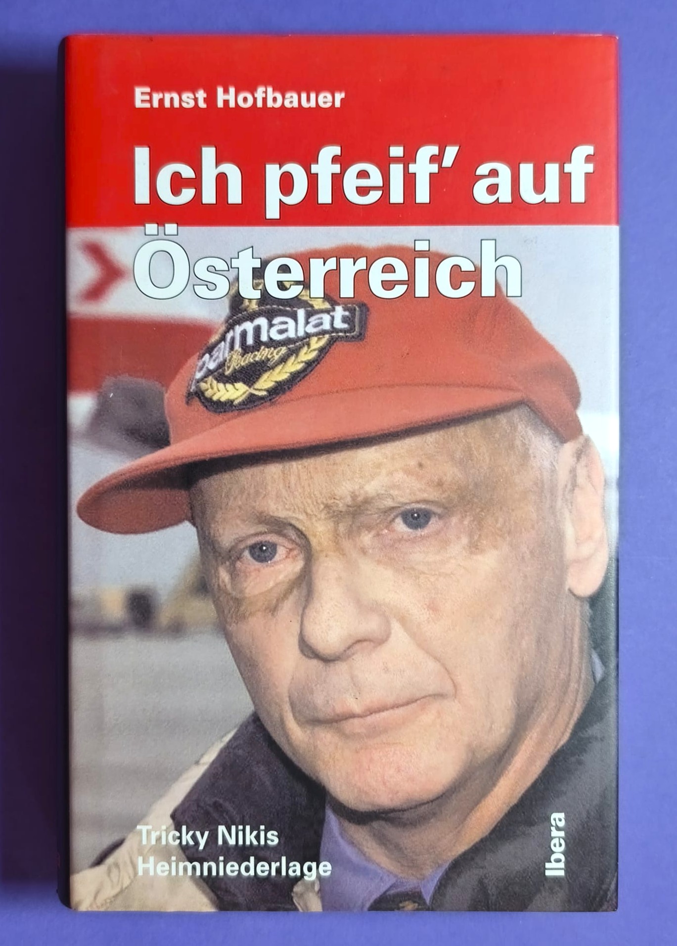 altes Buch, Niki Lauda, Ich pfeif´auf Österreich, Tricky Nikis Heimniederlage, Formel 1 Grand Prix Weltmeister