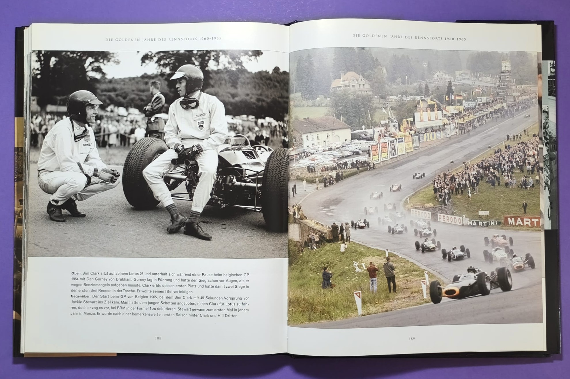 Buch, Das goldene Zeitalter des Rennsports 1920 bis 1965, die Autos, die Rennen, die Fahrer, Formel 1 Grand Prix, 24h LeMans, Ferrari, Mercedes,..