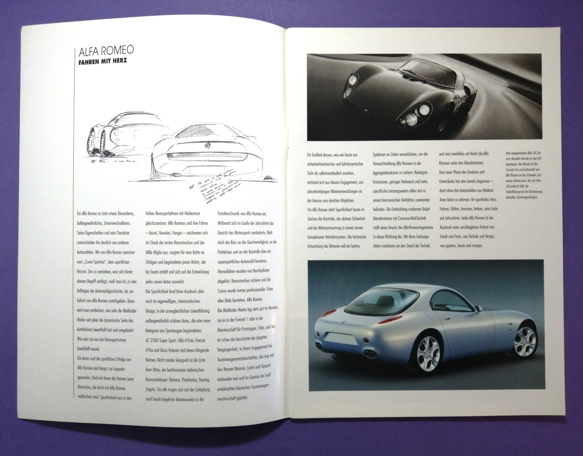 altes Original Autoprospekt, Alfa-Romeo 146,... aus dem Jahr 1999