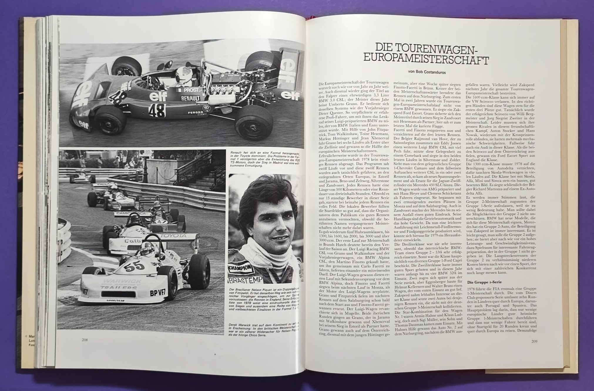 altes Buch, Auto Jahr 1978-1979, Nr. 26, BMW M1, Renault R5 Turbo, Lancia Stratos, Fiat Abarth 131, Brabham, Lotus, Ferrari,.. Formel 1, 2, 3, LeMans, Rallye, Rallyecross, Tourenwagen WM, USA, Pikes Peak,.. Andretti, Peterson, Lauda, Bentza, Wurz,..