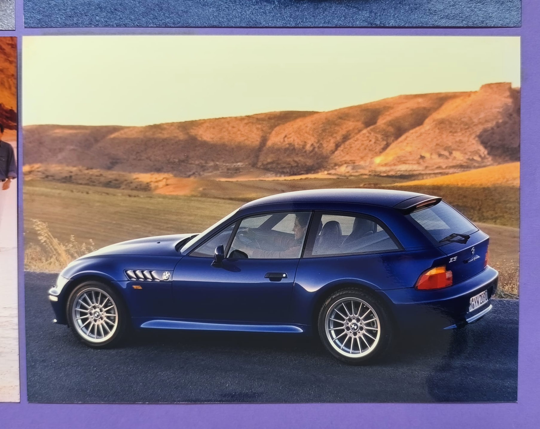5 Stück alte Werks Pressefotos, BMW Z3 2,8 Coupe, 1998, 18x24cm