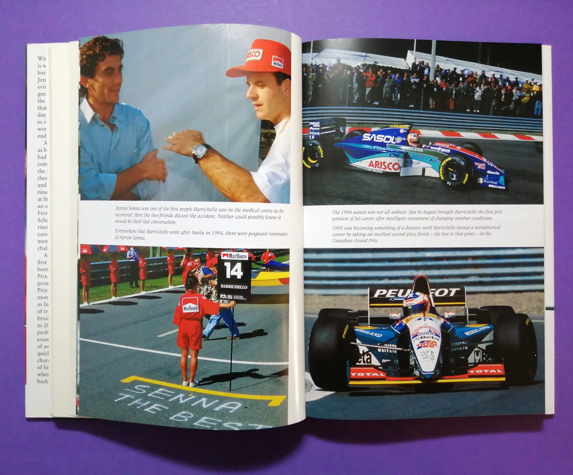 altes Buch, Rubens Barrichello, The Spirit of Senna and the Shadow of Schumacher, Formel 1 Grand Prix, Ferrari, Jordan, Stewart, Formel 3, 3000,.. Englisch!