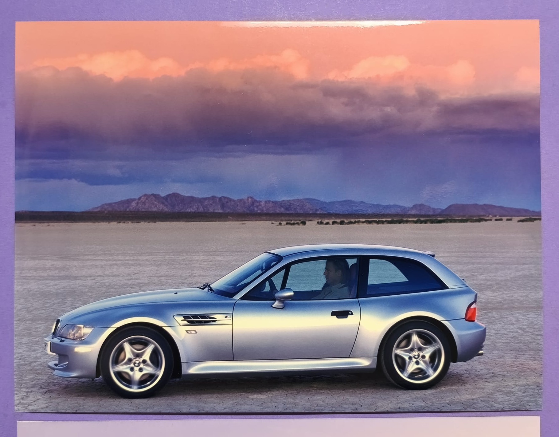 2 Stück alte Werks Pressefotos, BMW Z3 M Coupe, 1998, 18x24cm