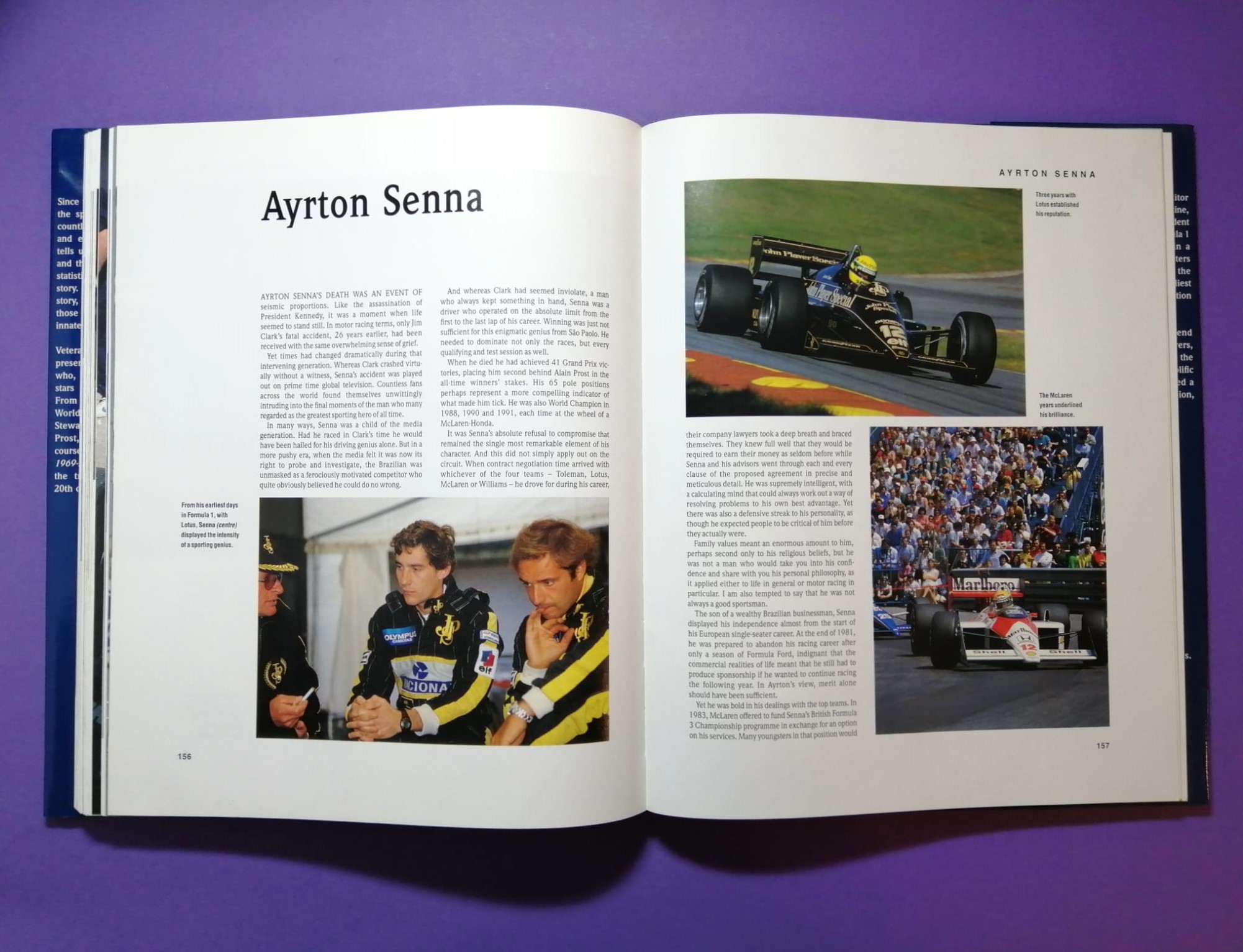 altes Buch, Racers 1969-2000, The Legends of Formula 1, Cevert, Rindt, Courage, Lauda, Hunt, Peterson, Pironi, Senna, Schumacher, Villeneuve,.. Englisch!
