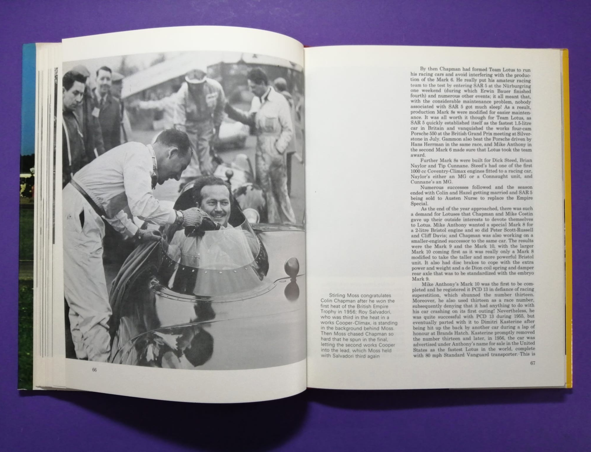 altes Buch, LOTUS, Sports, GT and Touring Cars, 24h LeMans, Tourenwagen,.. Englisch!